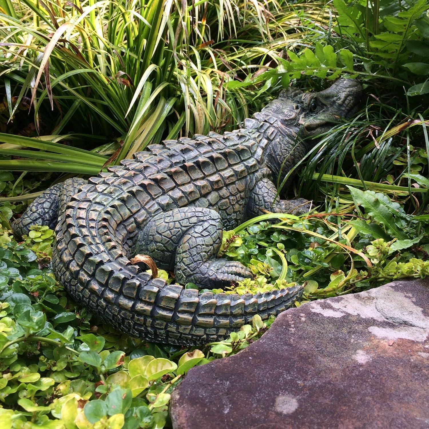 HomeStyles Life's A Beach Alligator Garden Statue