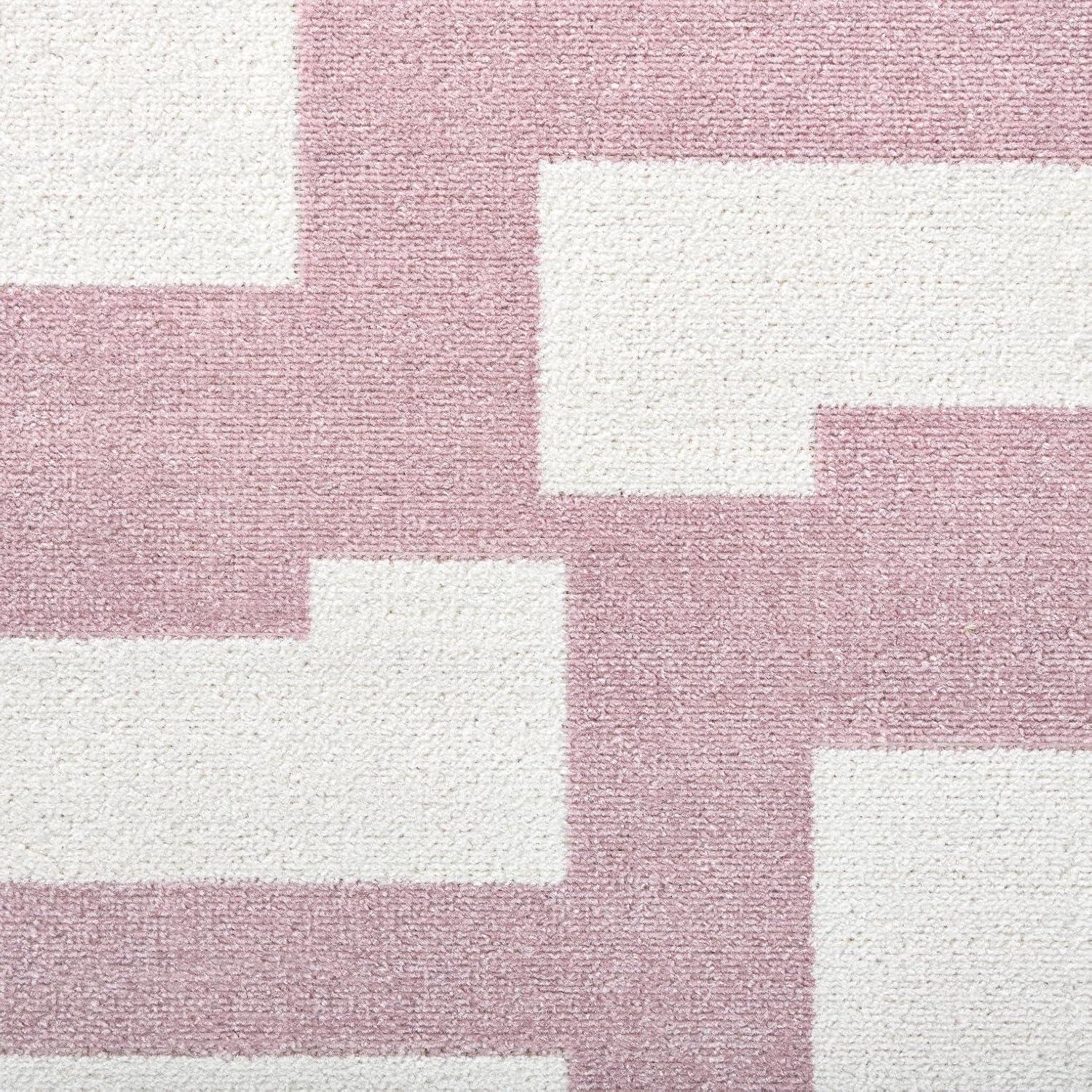 TOMMY BAHAMA Isla Coastal Geo Indoor Outdoor Area Rug Purple/Ivory