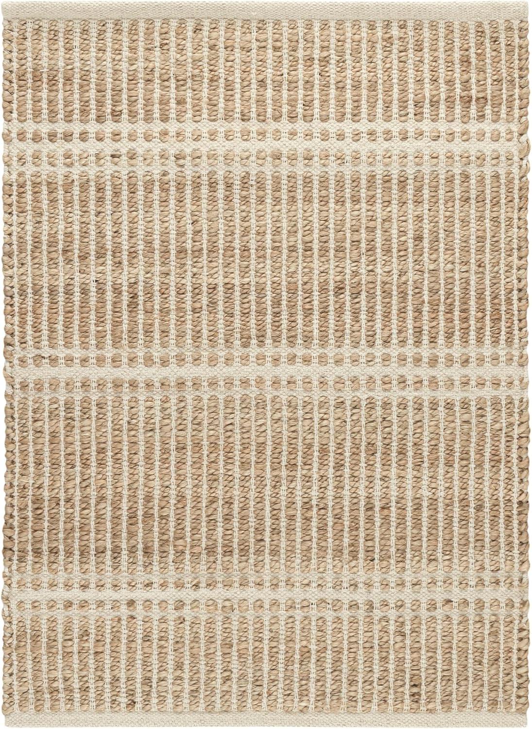 Milo Ivory Handwoven Jute/Cotton Rug