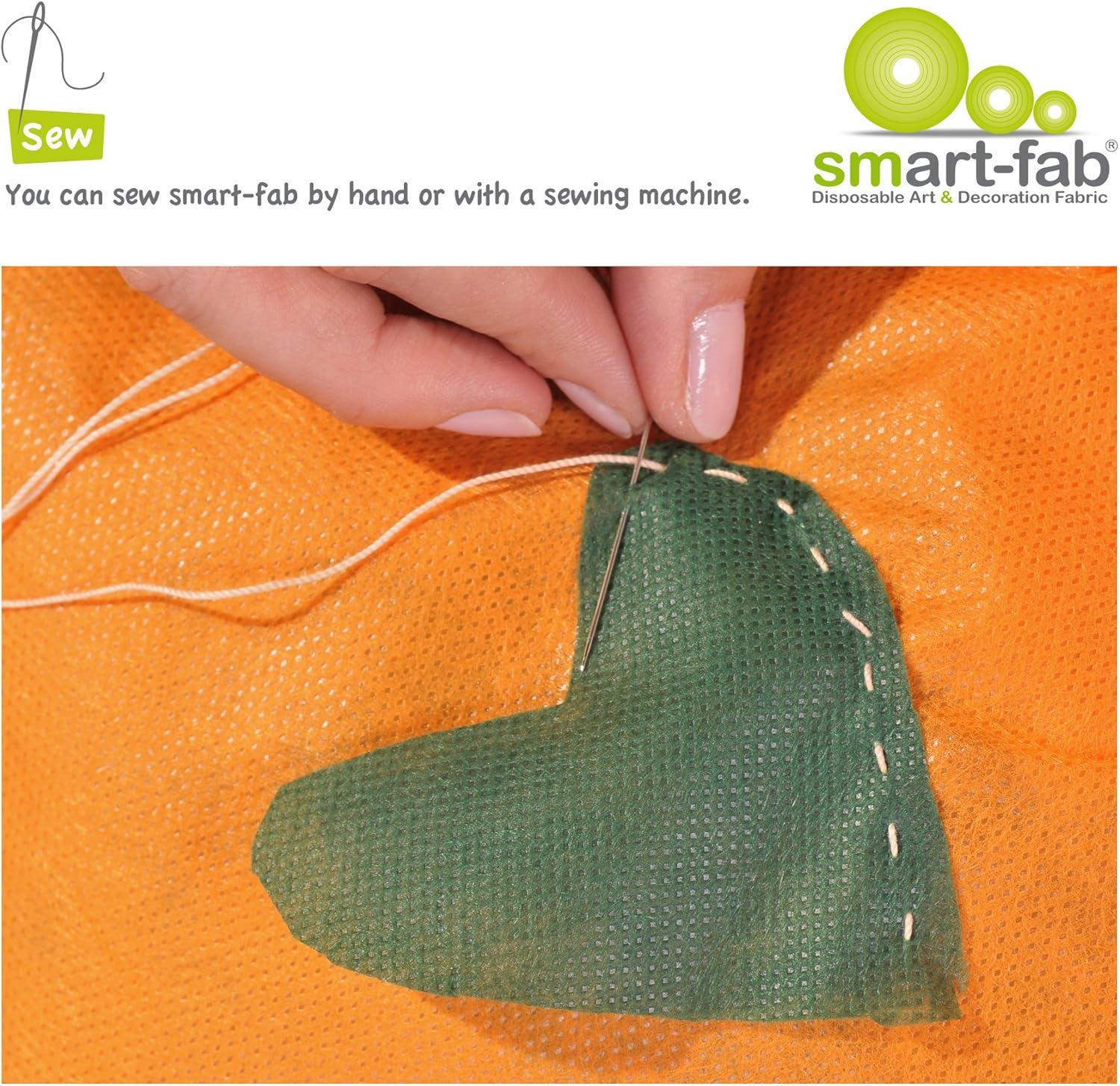 Smart-Fab® Art & Decoration Fabric Roll, 48" x 40', Black