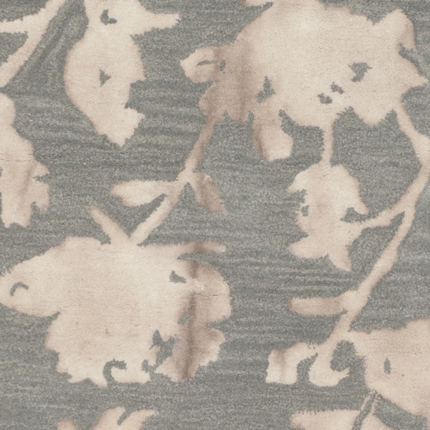 Dip Dye DDY716 Hand Tufted Runner Rug - Grey/Beige - 2'3"x10' - Safavieh.