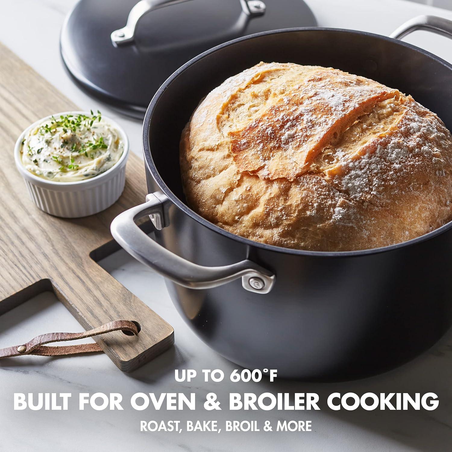 Greenpan 14-in Ceramic Cookware set with Lid