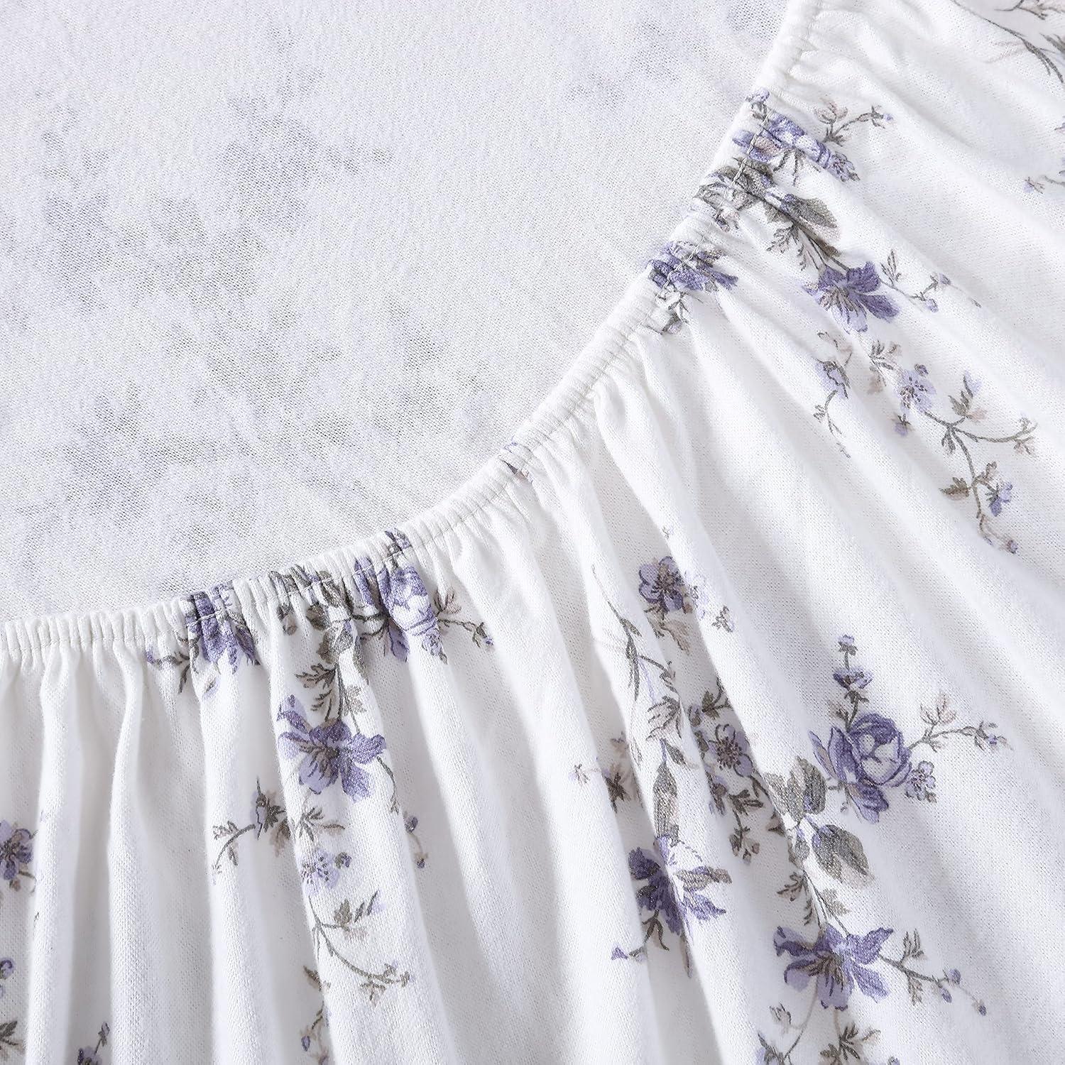 Laura Ashley Laura Ashley Cotton Flannel Cozy Sheet Sets