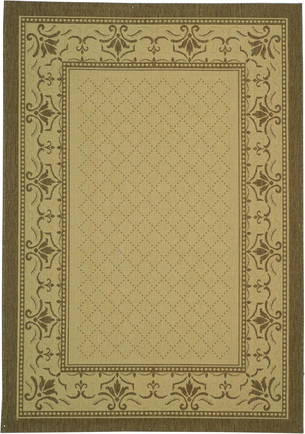 Elysian Black 79" Easy-Care Synthetic Rectangular Area Rug