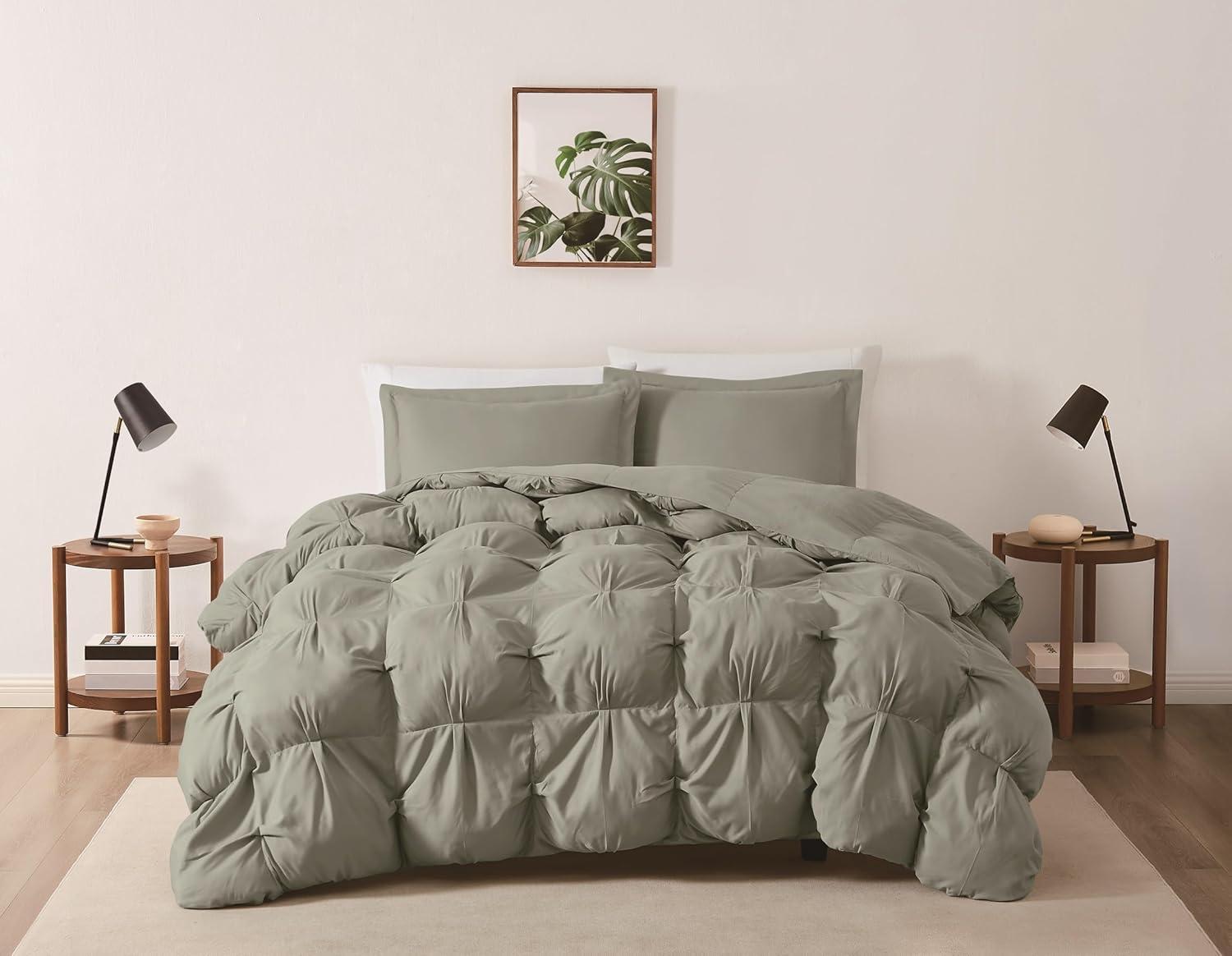 Cloud Puffer Microfiber Comforter Set