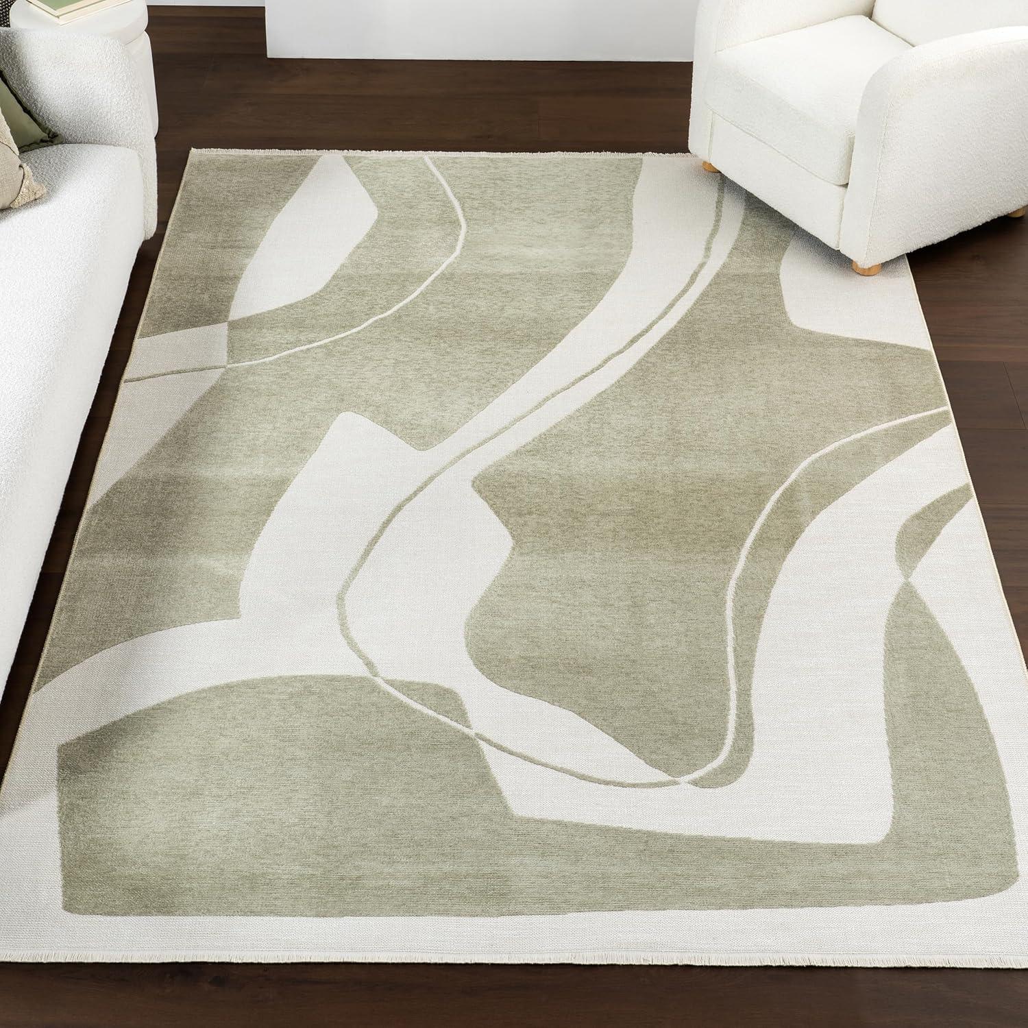 Nuloom Sevyn Abstract Reversible Indoor Area Rug