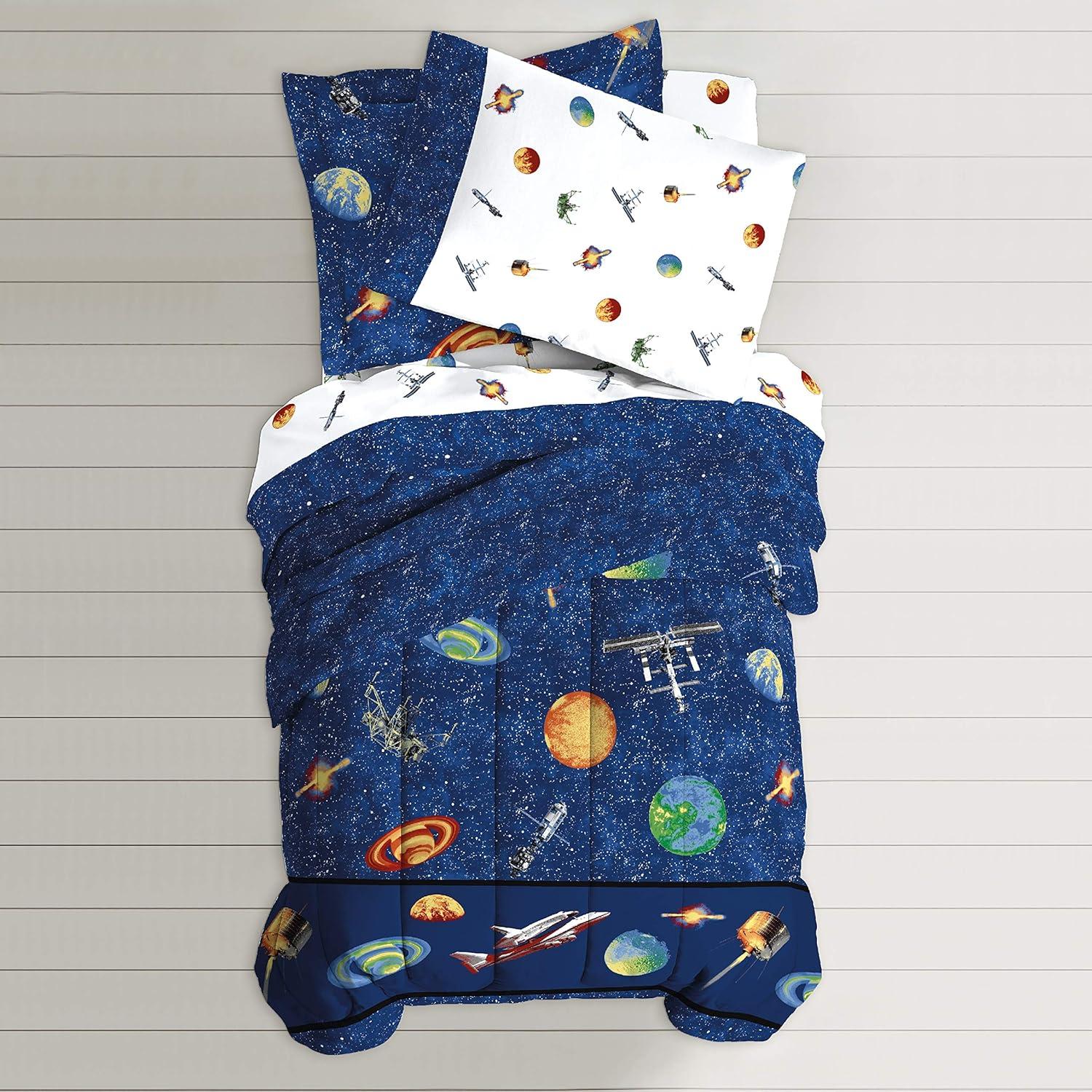 Dream Factory Outer Space Comforter Set