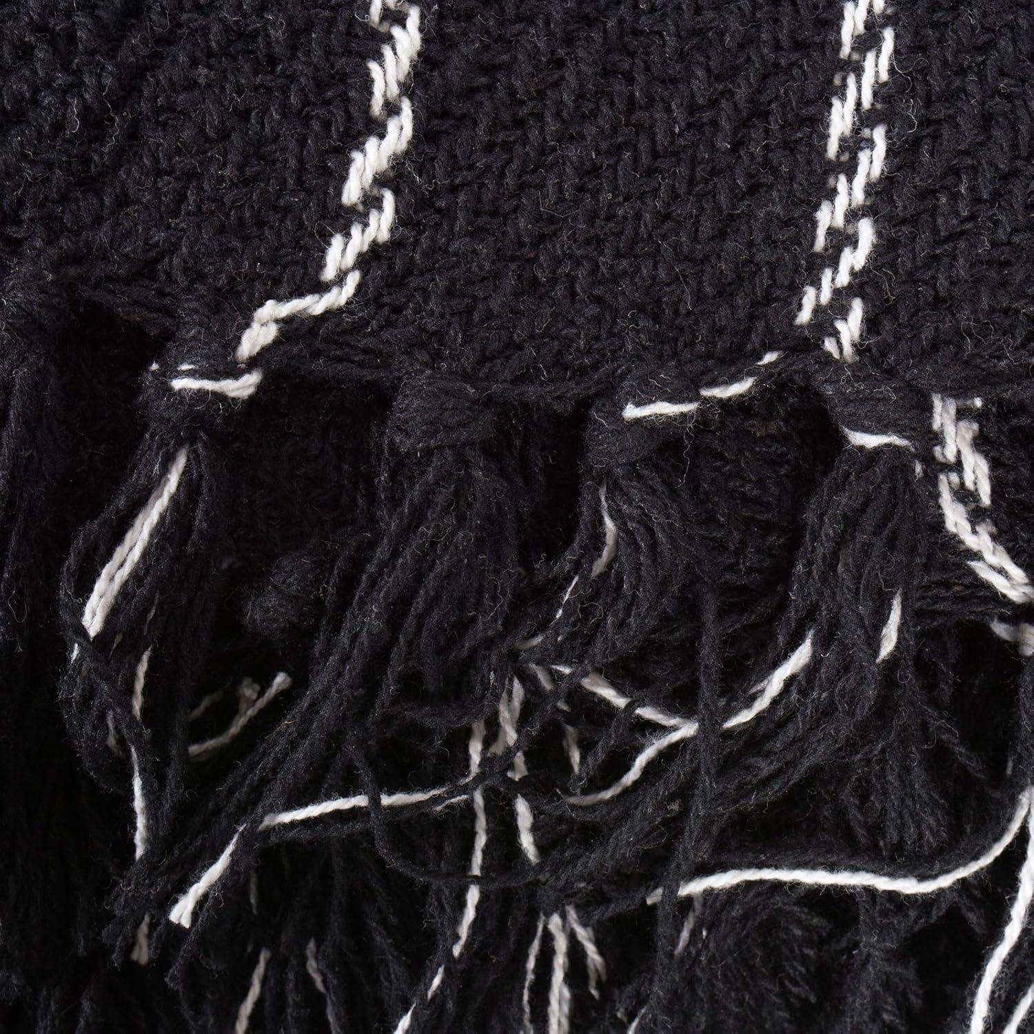 Design Imports Hand Woven Throw Blanket