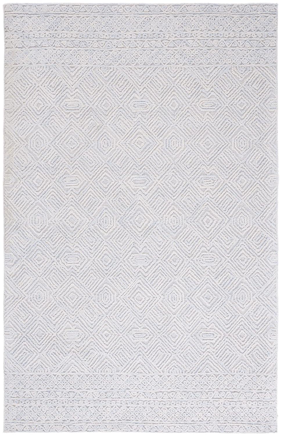 Textural TXT201 Hand Tufted Area Rug - Grey/Ivory - 8'x10' - Safavieh.