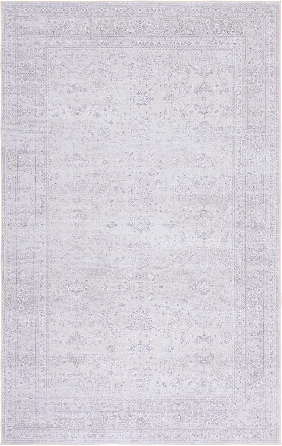 Tucson TSN199 Power Loomed Machine Washable Area Rug - Beige/Beige - 6'x9' - Safavieh.