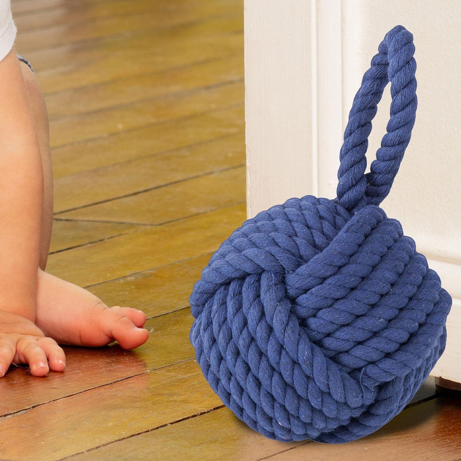 Whole House Worlds Fabric Weighted Floor Stop