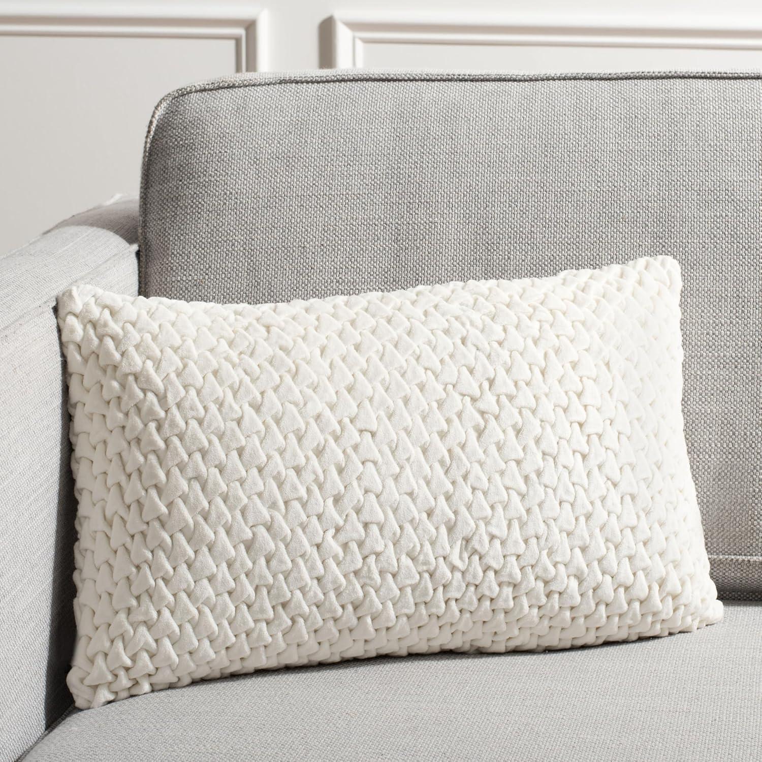 Safavieh Abella Solid Textured Pillow