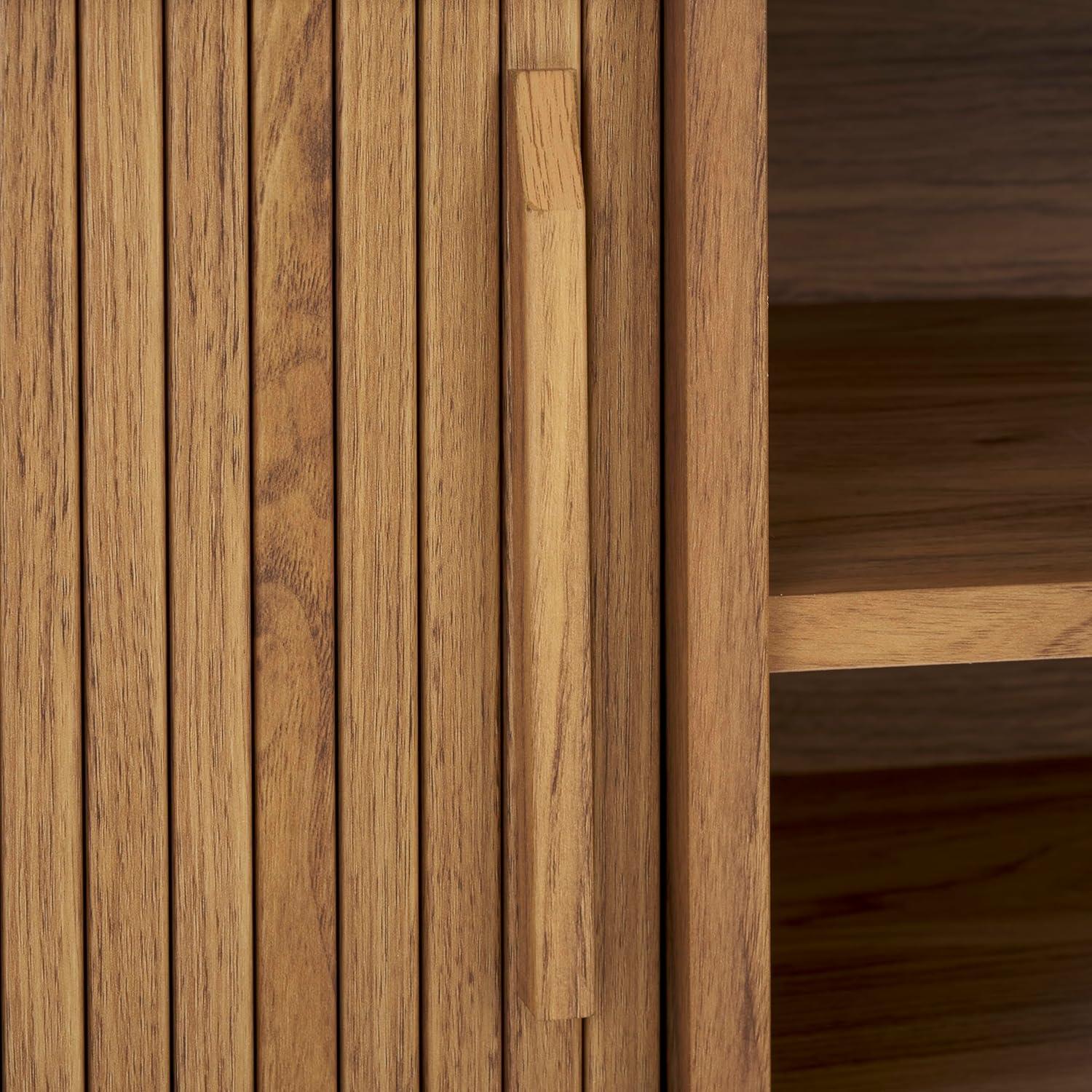 Aphra 2 Door 2 Shelf Media Stand - MED9624 - Oak - Safavieh