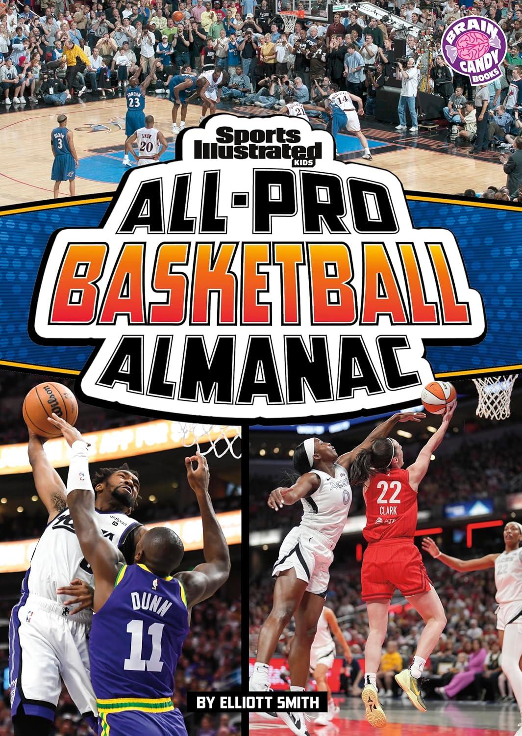 Kids' Illustrated Basketball Almanac with Fun Facts and Trivia