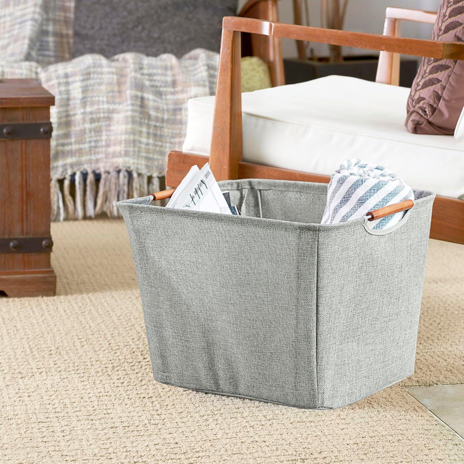 Household Essentials Fabric Bin