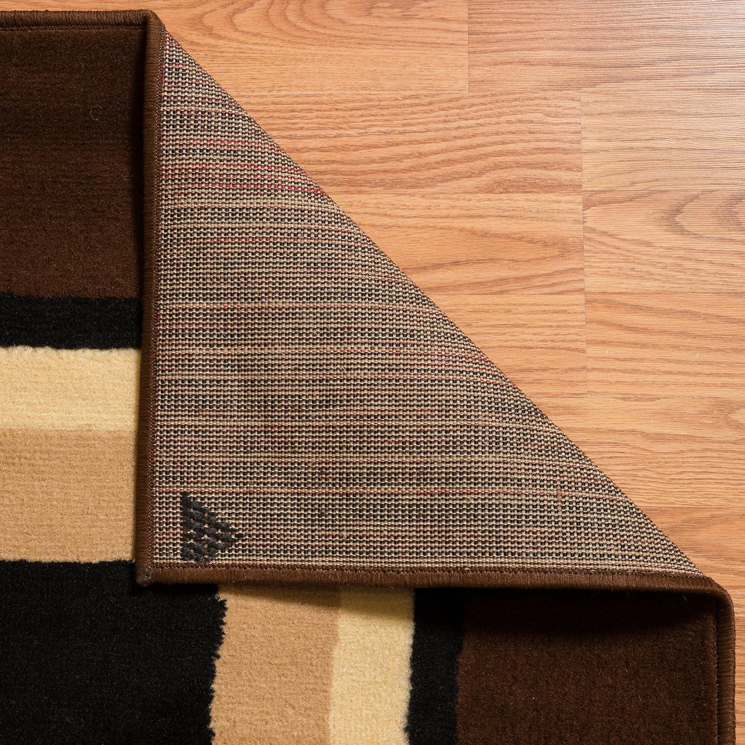 United Weavers Plaza Florence Accent Rug, Geometric Pattern, Brown, 1'11" X 3'3"