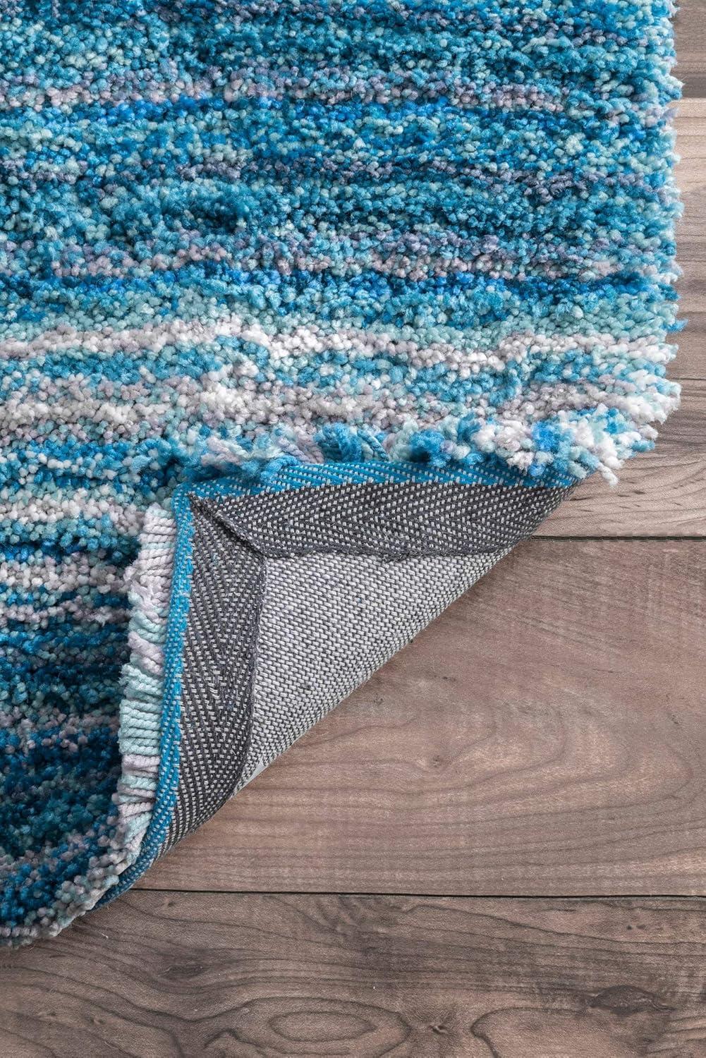 Drey Ombre Shag Area Rug - nuLOOM