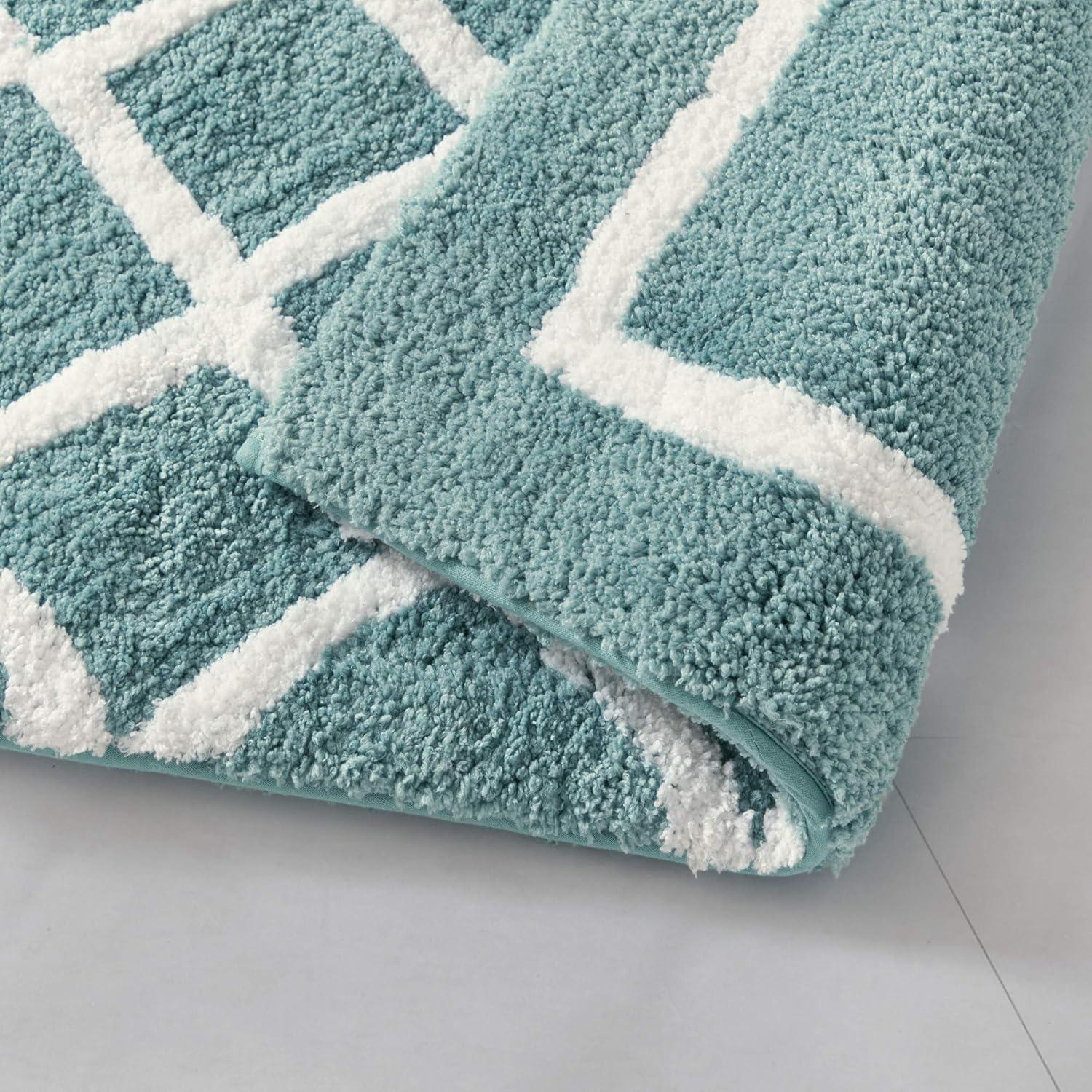 Madison Park Bittman Reversible High Pile Tufted Bath Rug