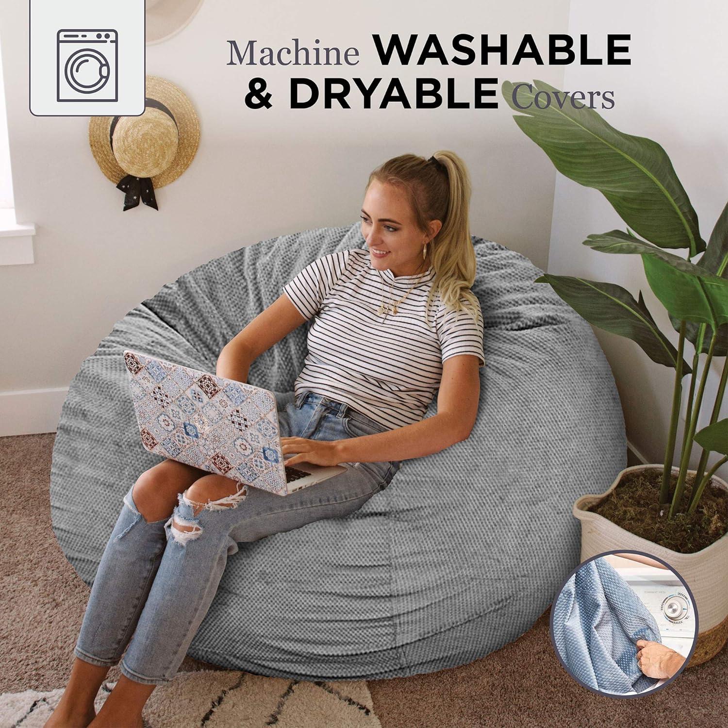 CordaRoy's Chenille Convertible Bean Bag Chair