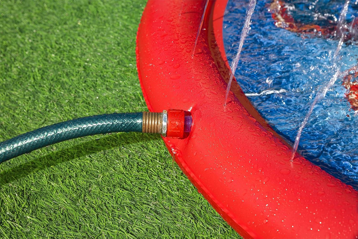Spider-Man 65" Child Lawn Sprinkler Splash Pad, Ages 2+