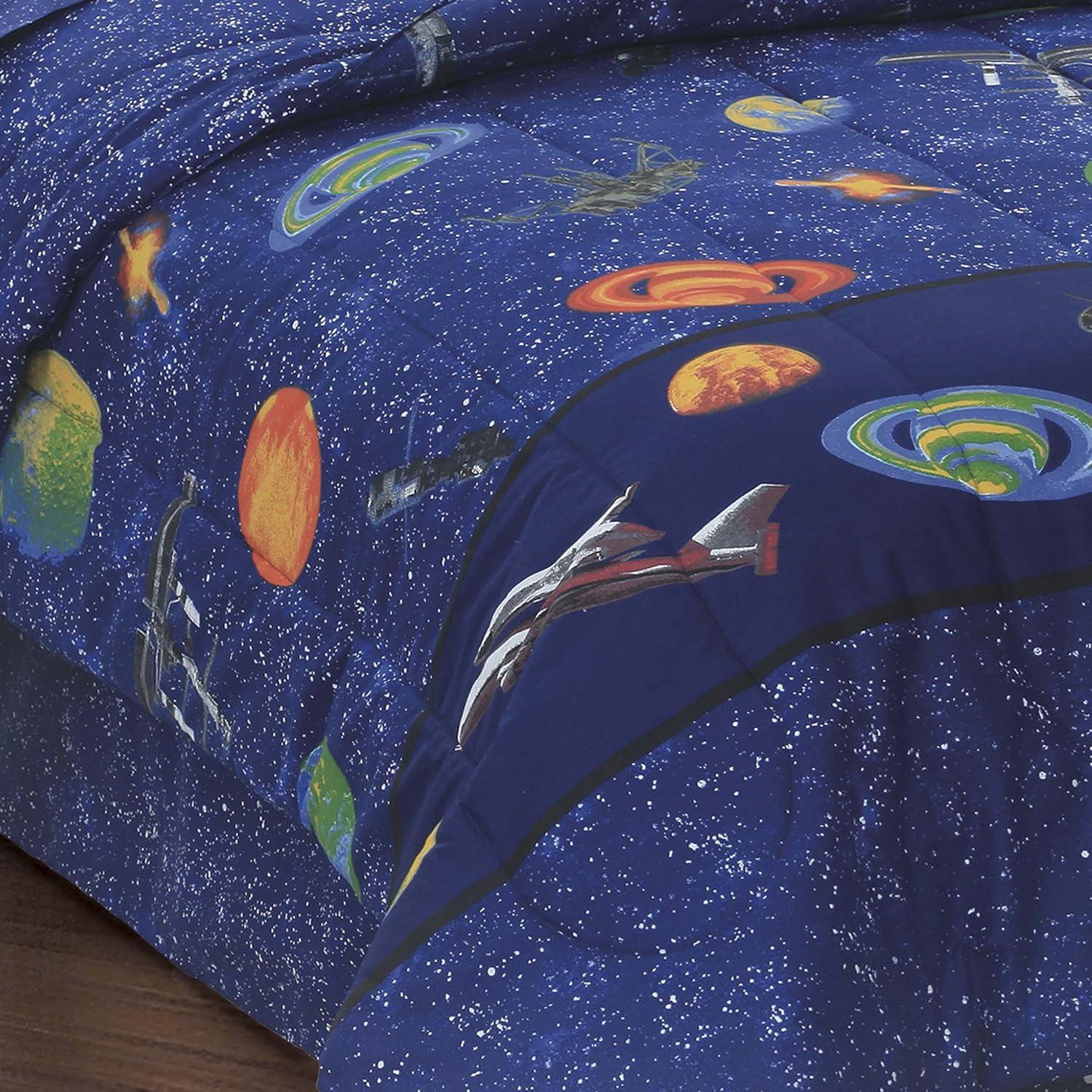 Dream Factory Outer Space Comforter Set