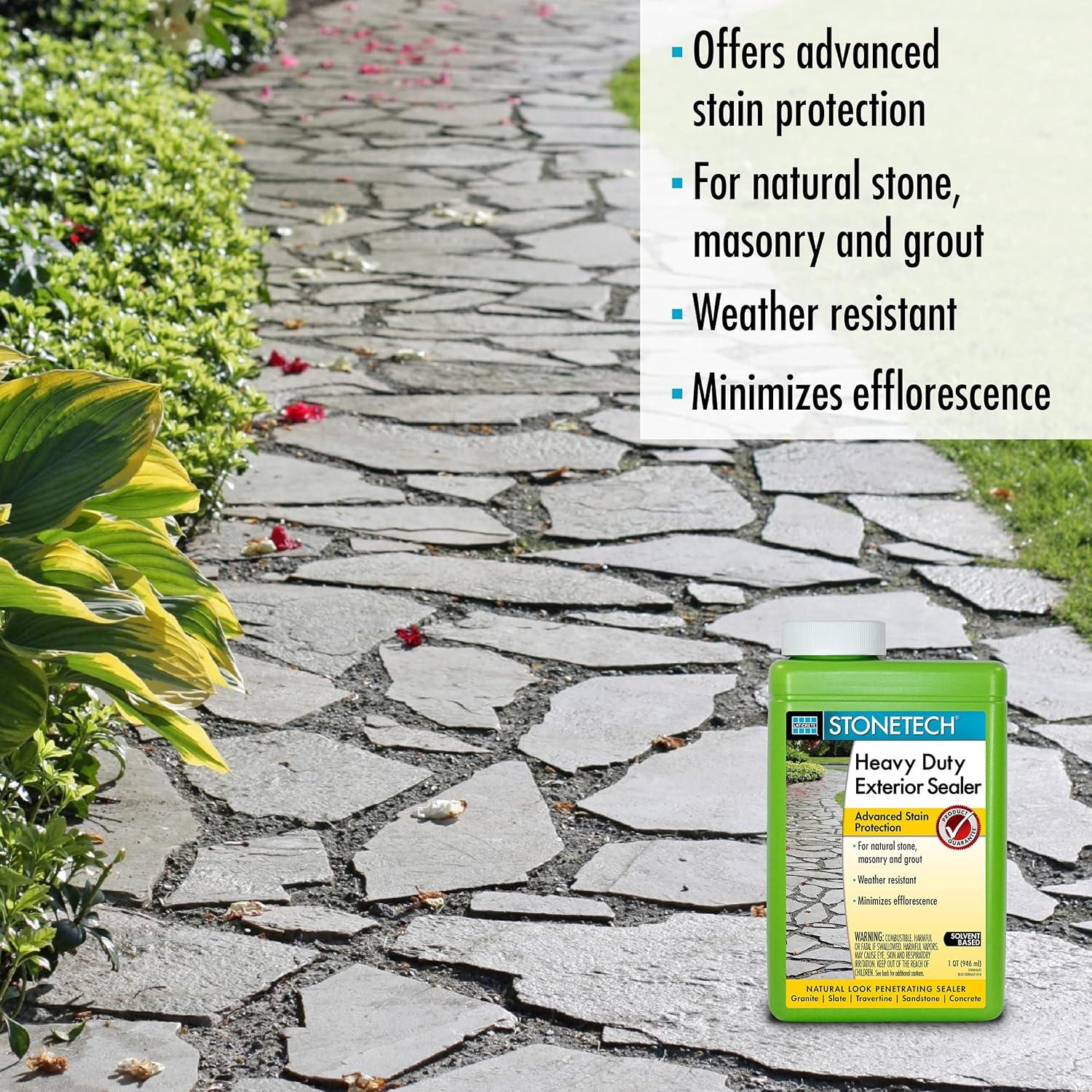 STONETECH Heavy Duty Exterior Sealer, 1 Quart/32 Oz (946ML) Bottle