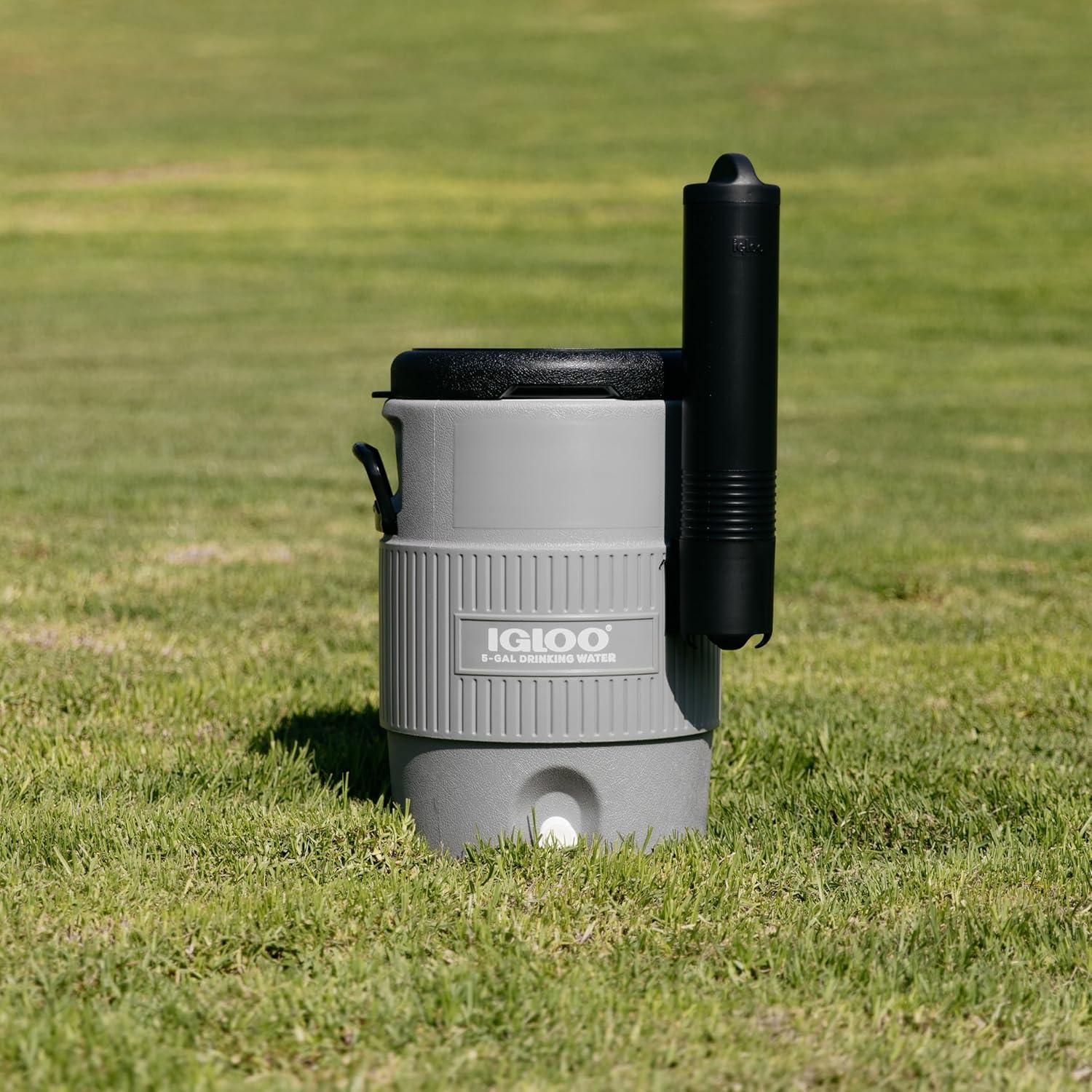 Igloo Sports Cooler Water Beverage Dispenser, Insulated 5 & 10 Gallon Water Cooler, Insulated Drink Dispenser with Spout, Portable Handwashing Stations