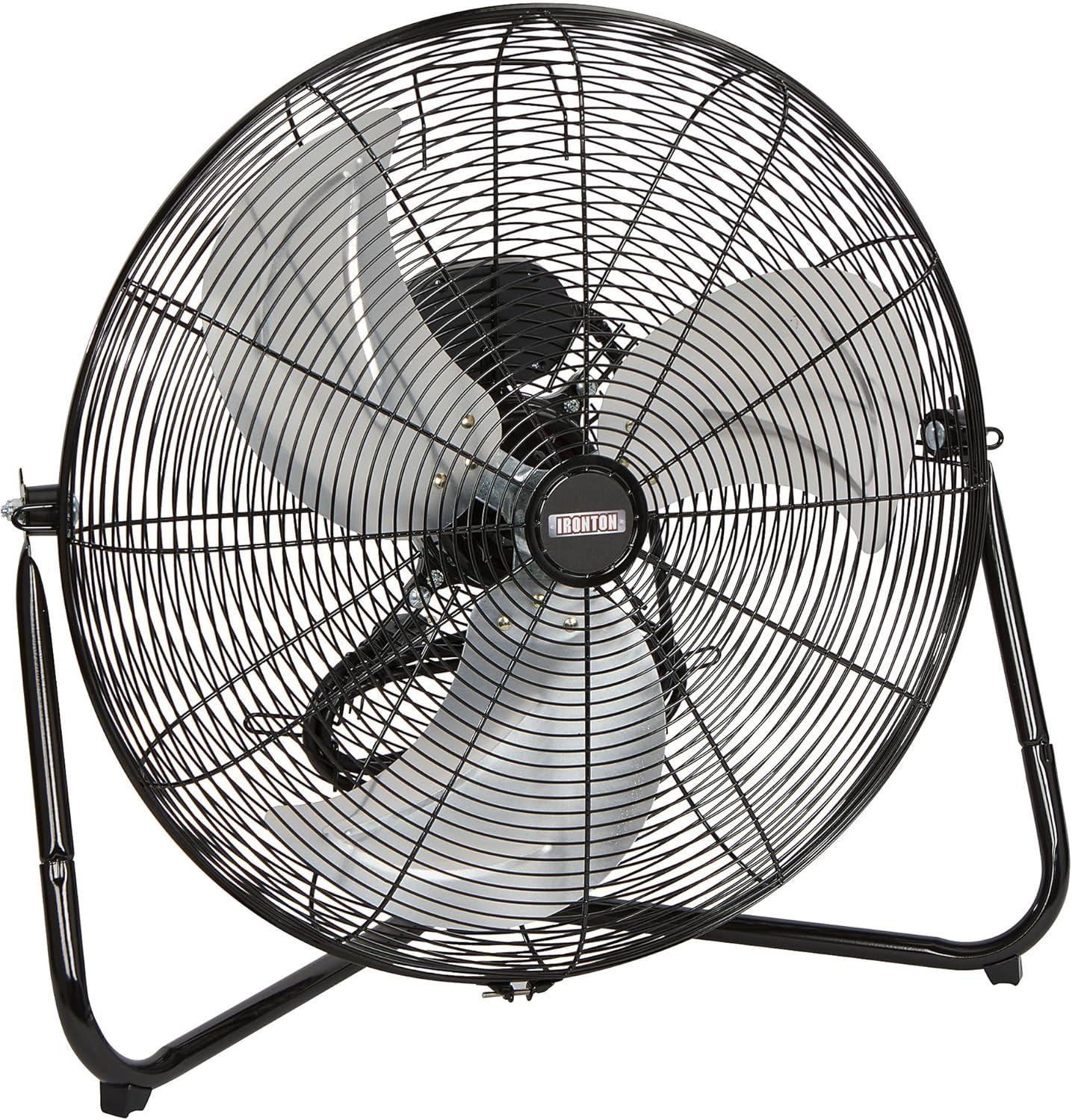 Ironton High-Velocity Indoor Floor Fan, 20in., 3600 CFM, 120 Volts