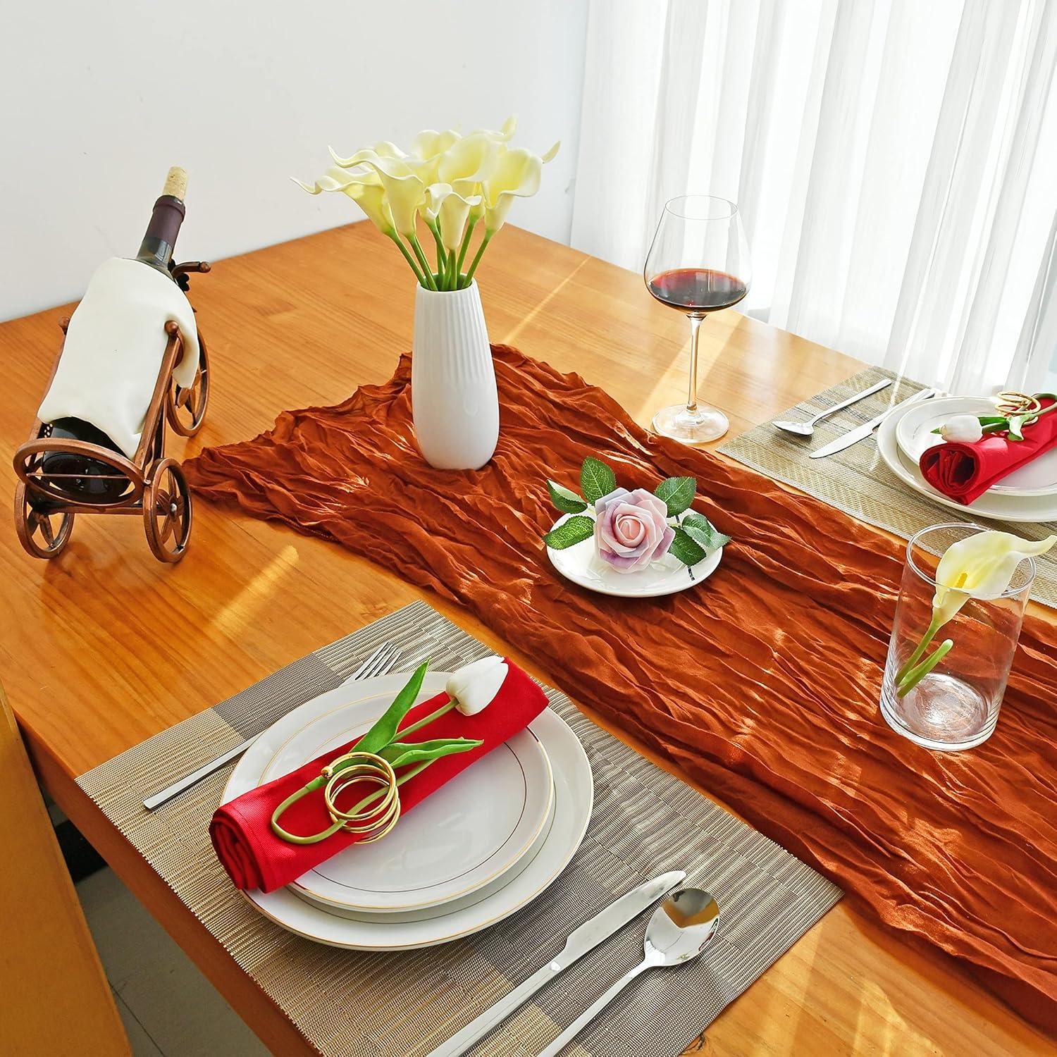 Namzi -a 20pcs Fake Flowers Artificial Calla Lily Silk Flowers 13.4 Inch for Mother's Day Easter Home Kitchen and Wedding (White)