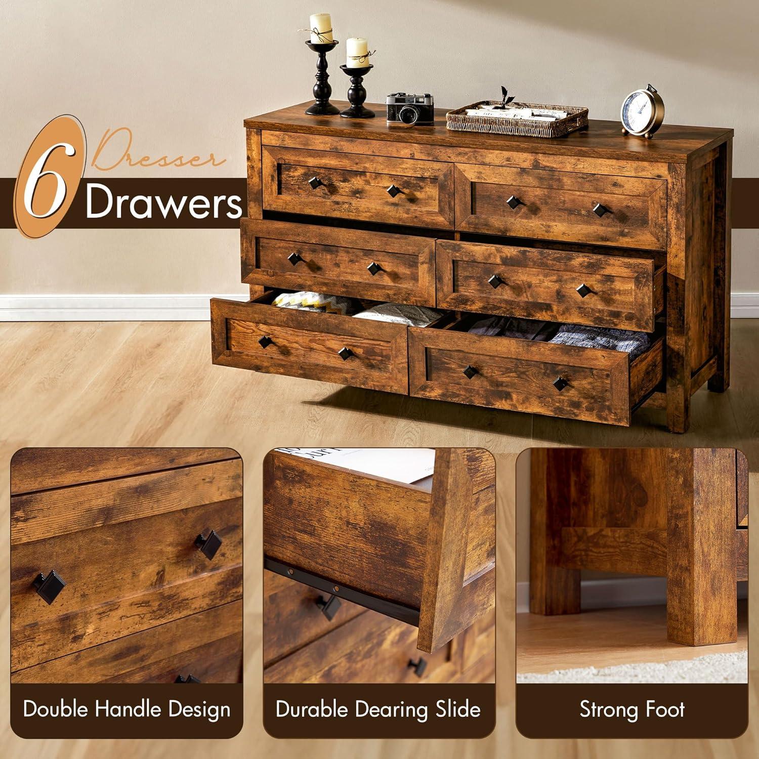 Nieto 6 - Drawer Dresser