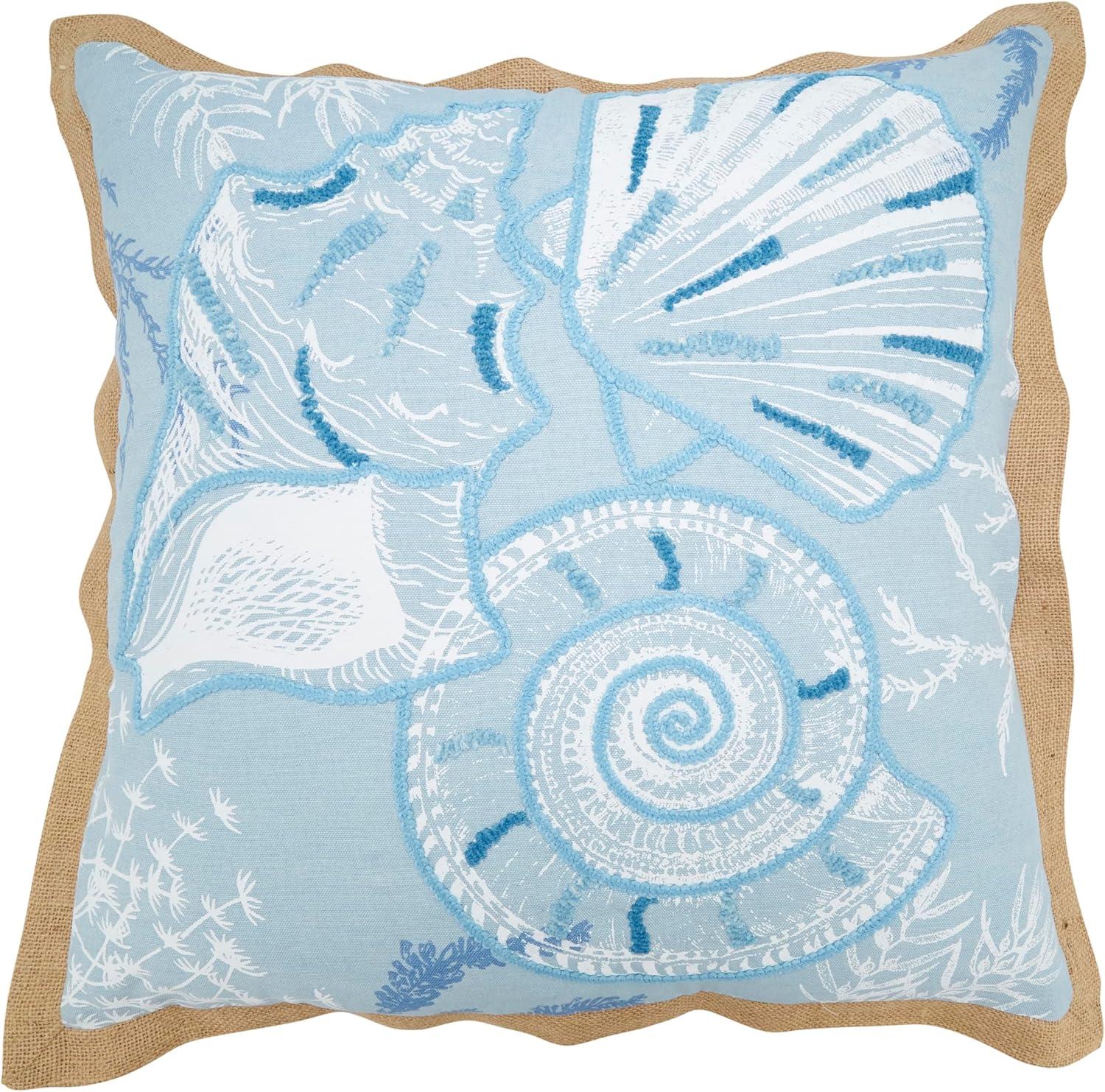 Saro Ballast Collection Cotton Throw Pillow