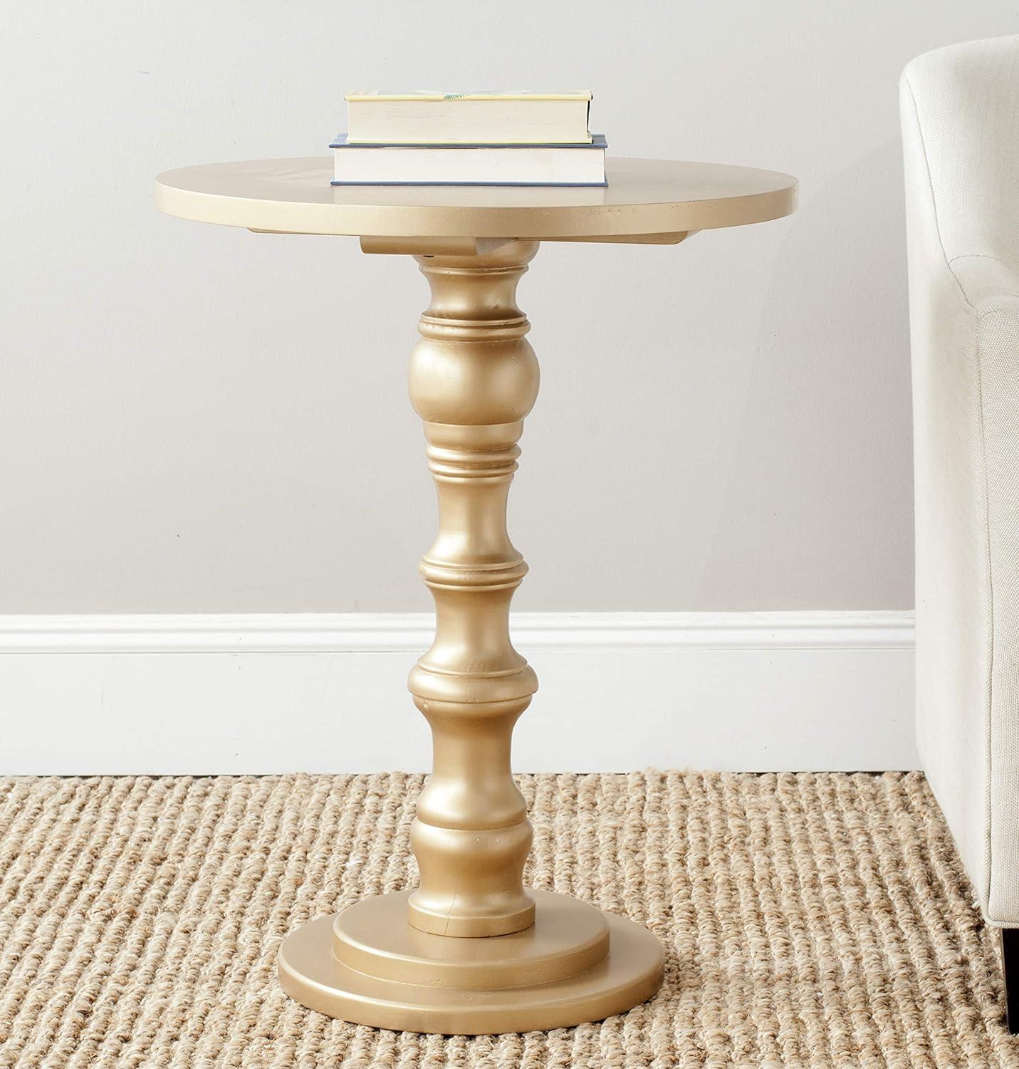 Greta Round Top Accent Table  - Safavieh