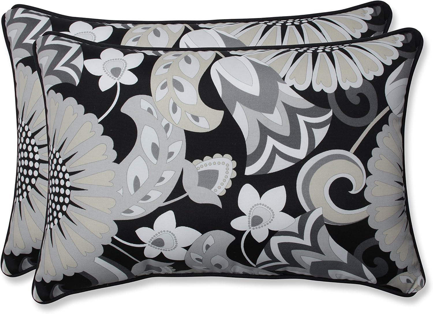 Pillow Perfect Floral Indoor/Outdoor Reversible Throw Pillow (Set of 2)