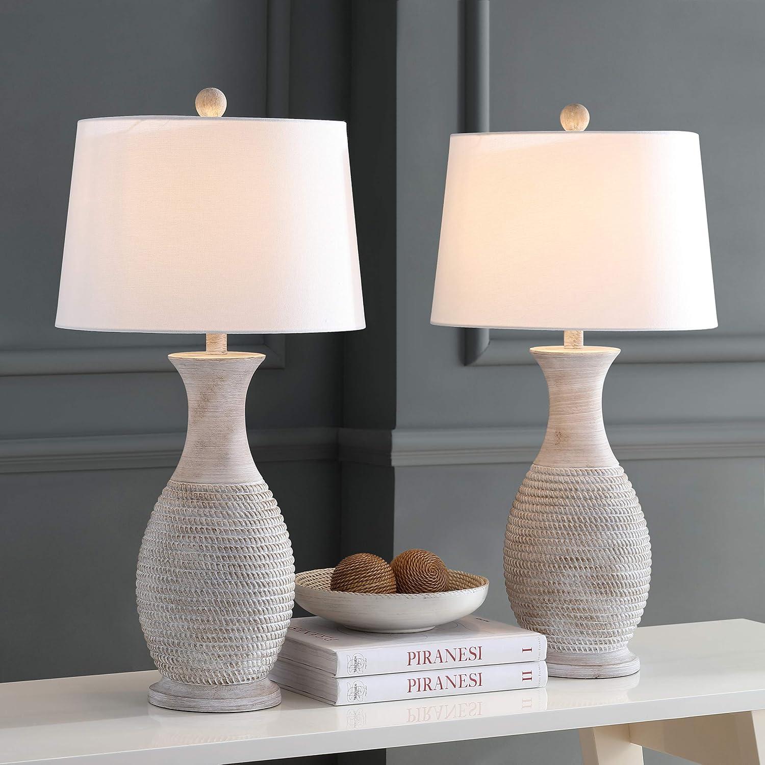 Ophelia & Co. Plath Resin Table Lamp (Set of 2)
