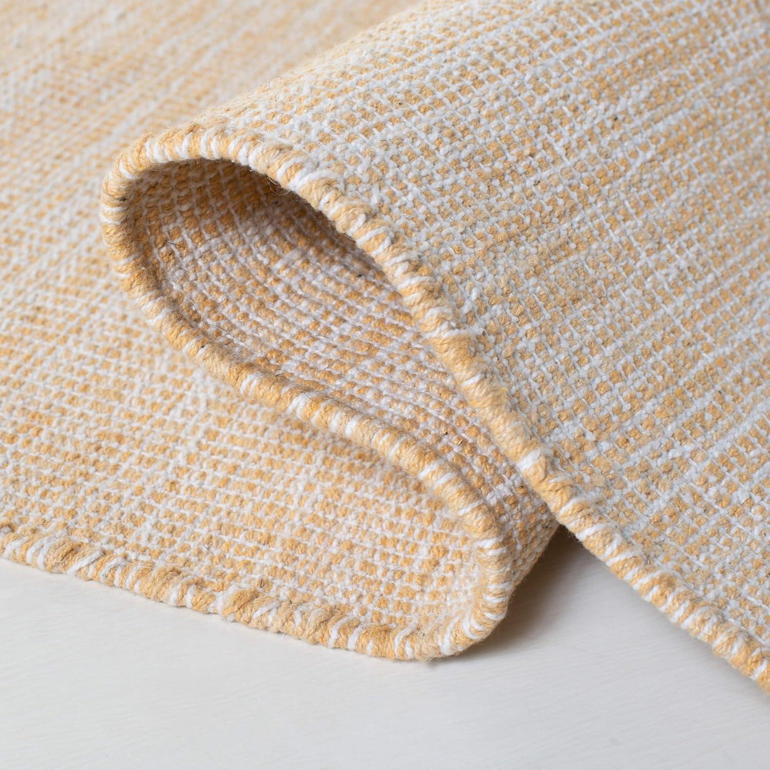 Montauk MTK250 Hand Woven, Flat Weave Indoor Area Rug - Gold - 8'x10' - Safavieh