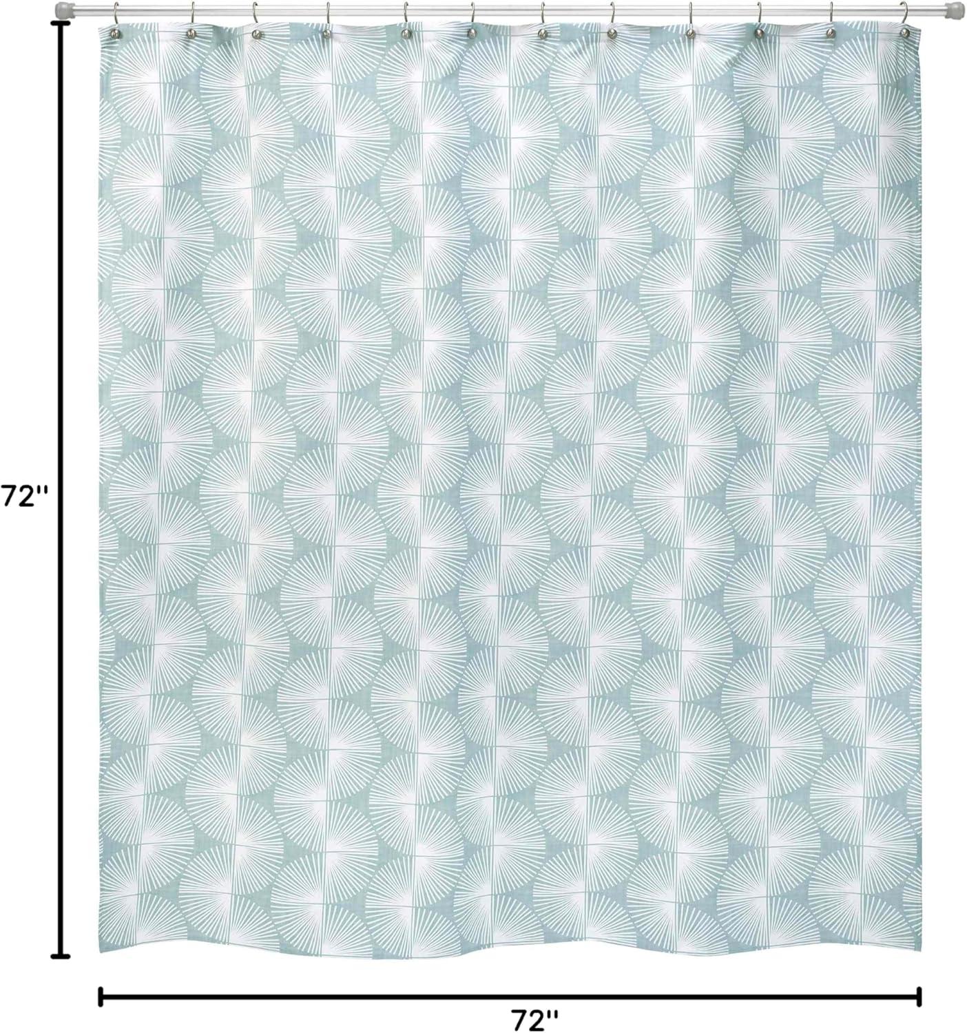 Nicole Miller Home Nicole Miller Kendall Geometric Shower Curtain