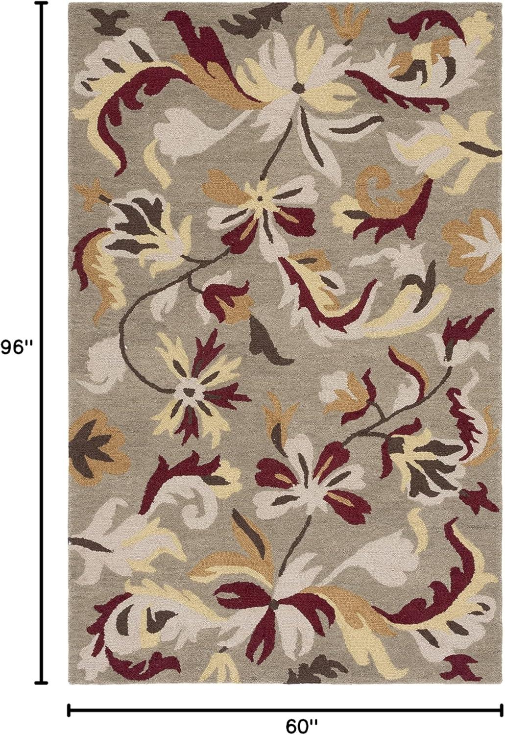 Jardin JAR459 Hand Tufted Area Rug - Sage/Multi - 5'x8' - Safavieh.
