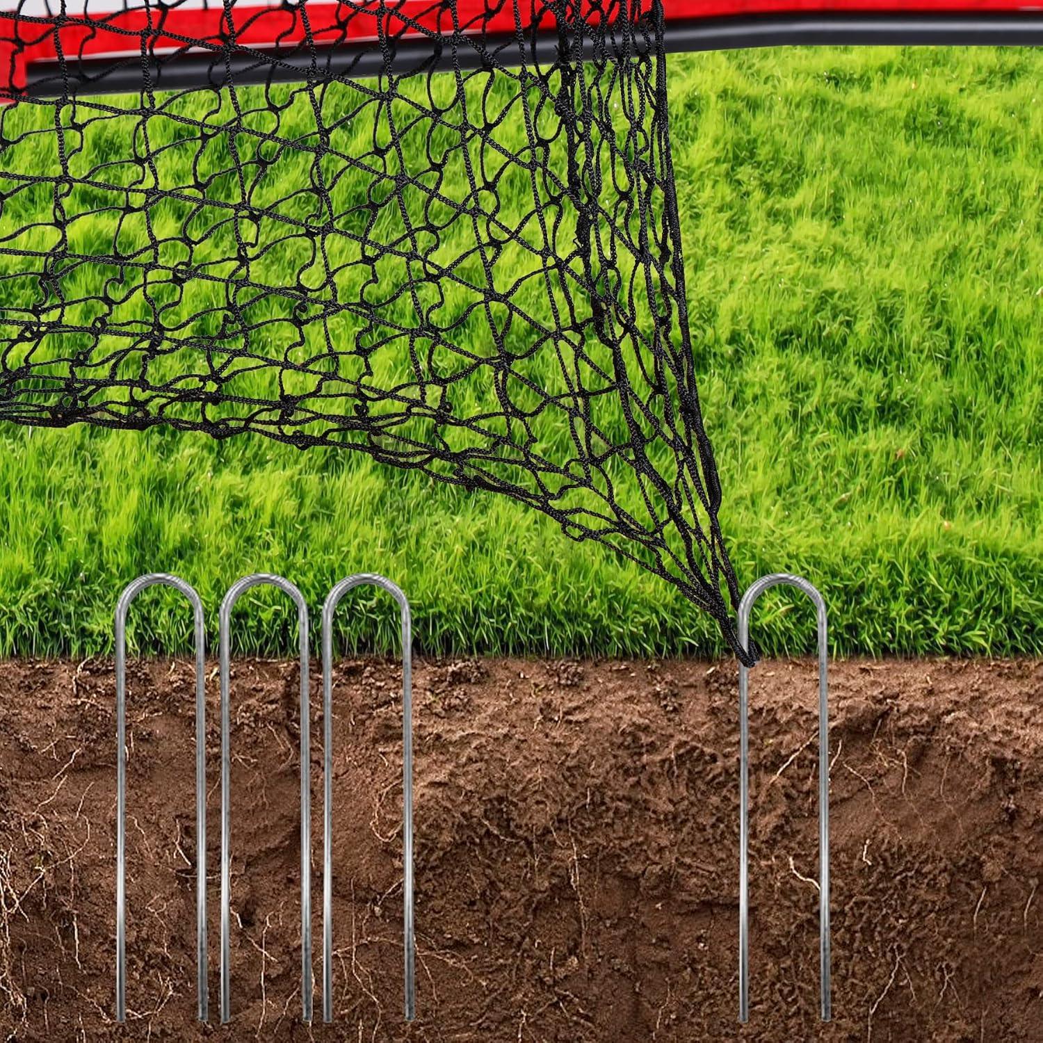 Zeny 7' x 7' Baseball Softball Practice Net Hitting Pitching Training Net w/Strike Zone,Bow Frame & Carry Bag