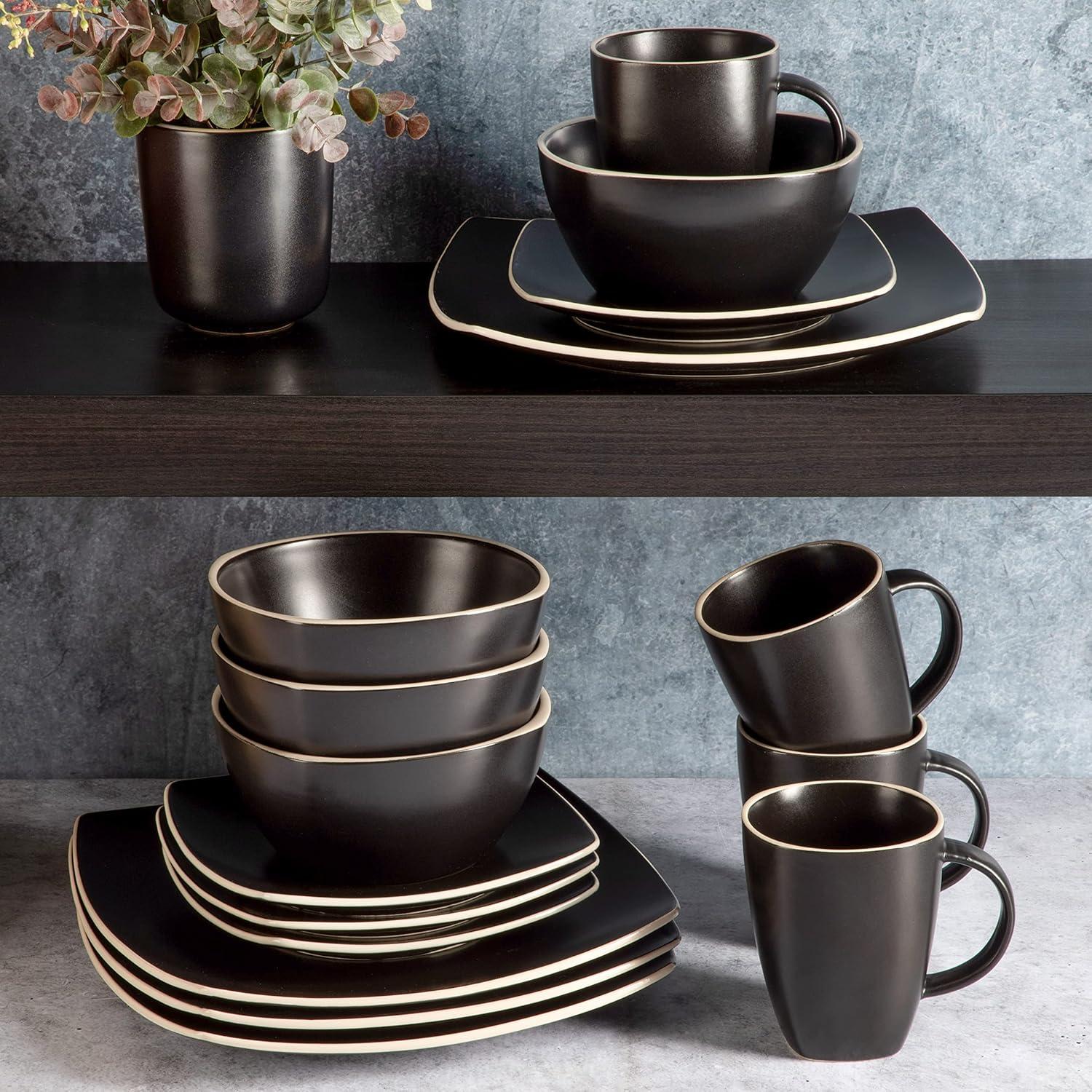 Ivy Bronx  Stoneware Dinnerware - Service for 4