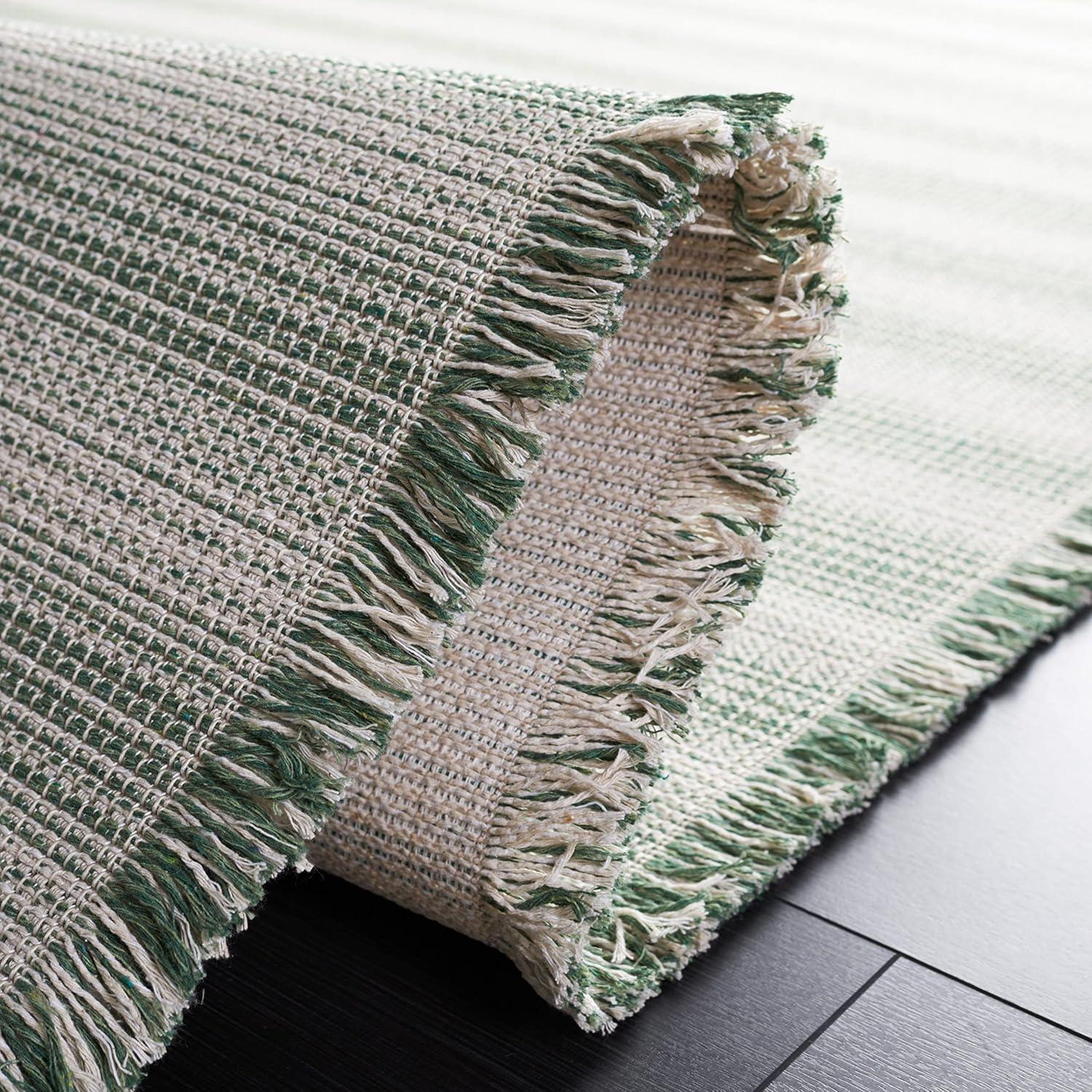 Augustine AGT501 Machine Made Indoor Area Rug - Ivory/Green - 8'x10' - Safavieh