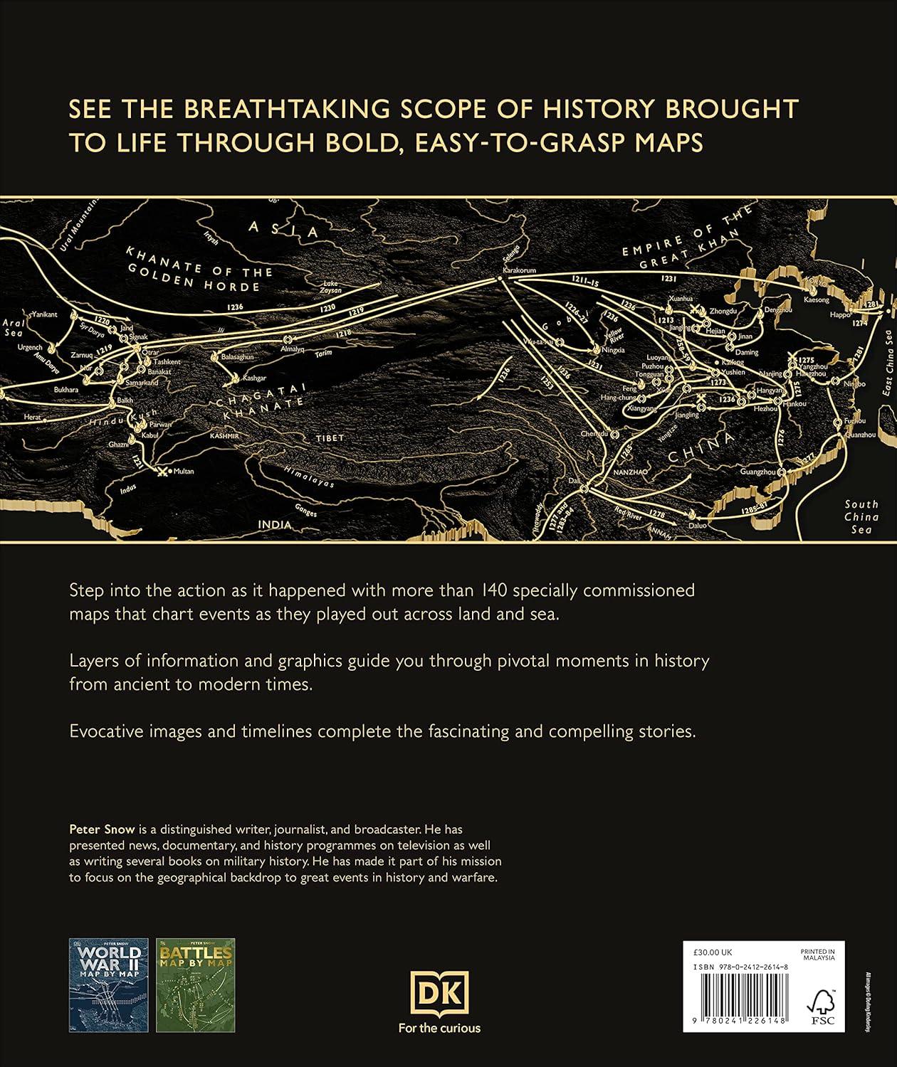 History of the World Map by Map Hardback Book