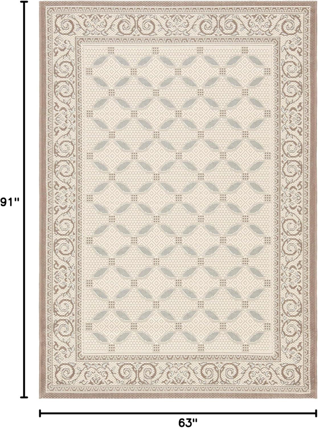 Courtyard CY7107 Power Loomed Indoor/Outdoor Area Rug  - Safavieh