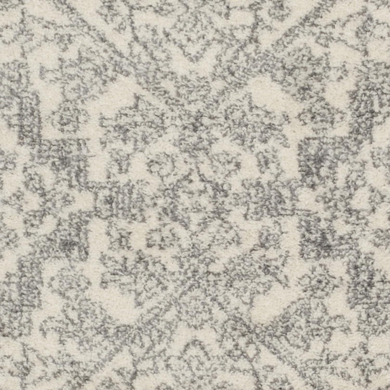 Adirondack ADR108 Power Loomed Runner Rug - Ivory/Silver - 2'6"x12' - Safavieh.