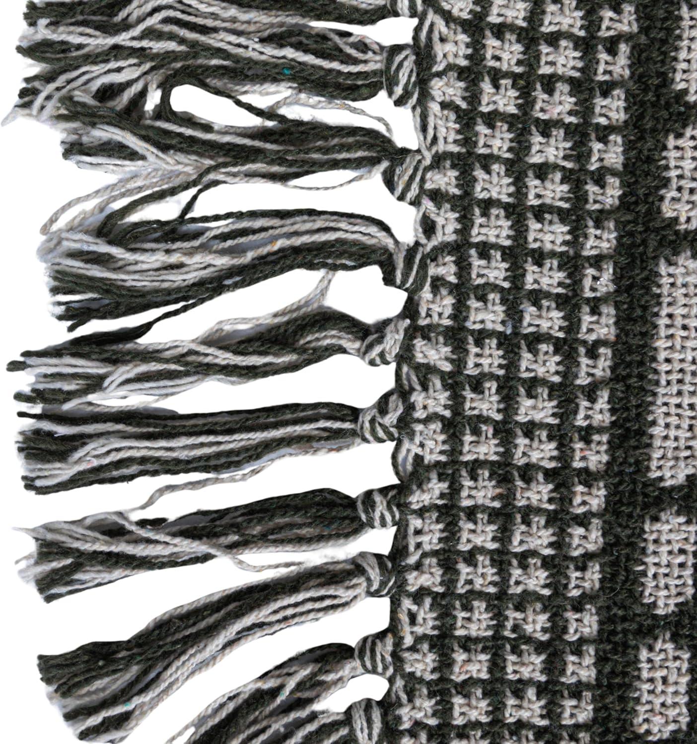 Bloomingville Hand Woven Throw Blanket