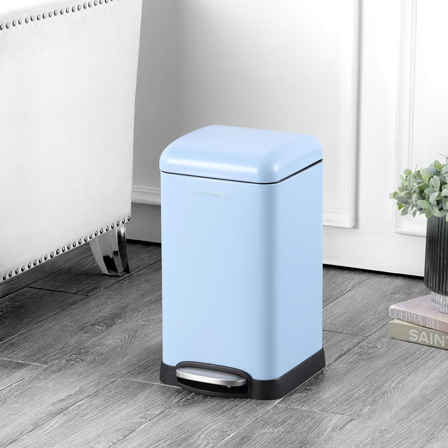 happimess Betty Retro Mini 3.2-Gallon Step-Open Trash Can