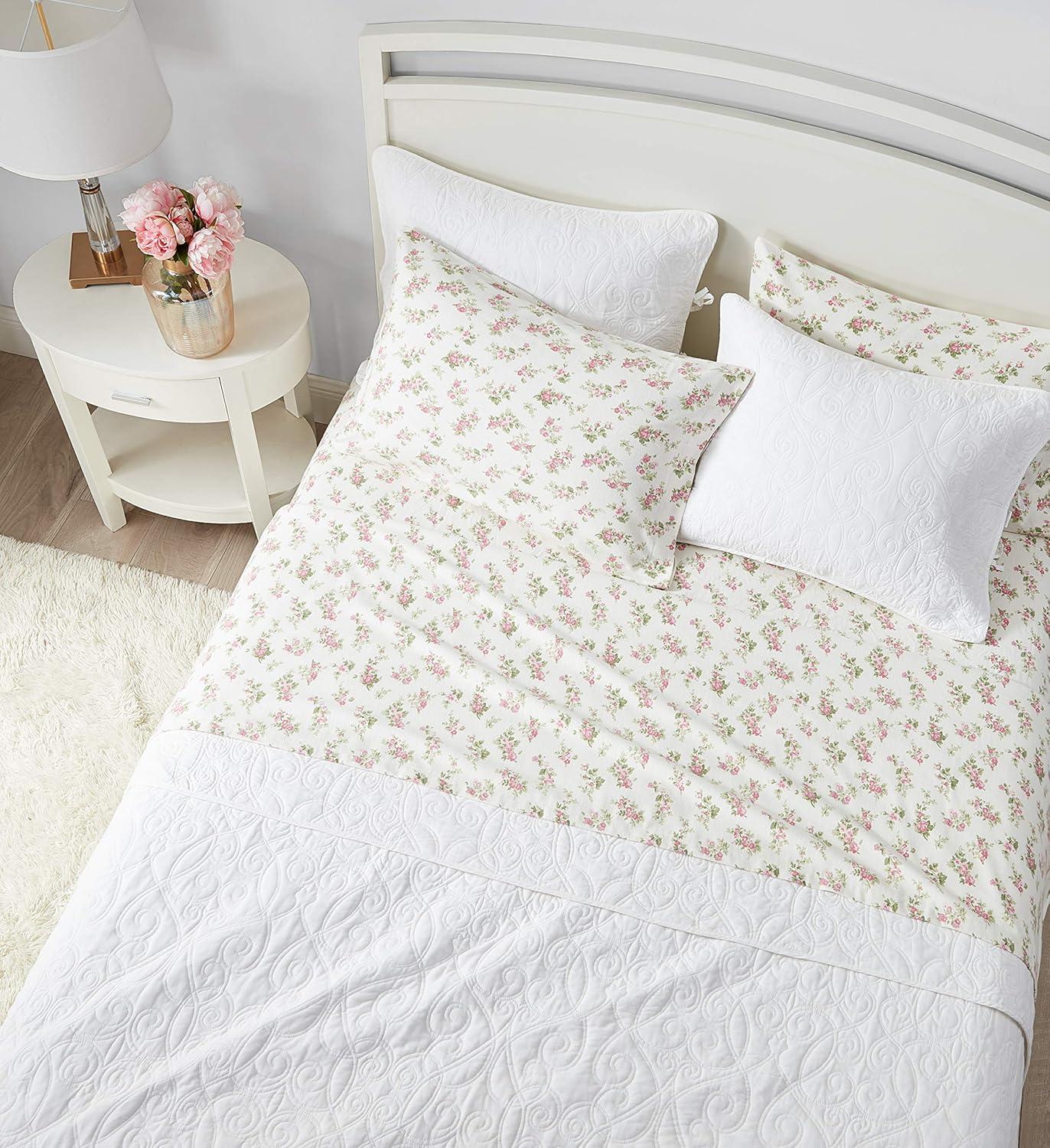 Laura Ashley Laura Ashley Cotton Flannel Cozy Sheet Sets