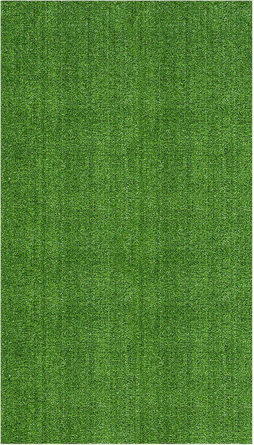 Grass Waterproof Indoor/Outdoor Artificial Grass Turf Rugs and Rolls Customized Size For Balcony, Patios