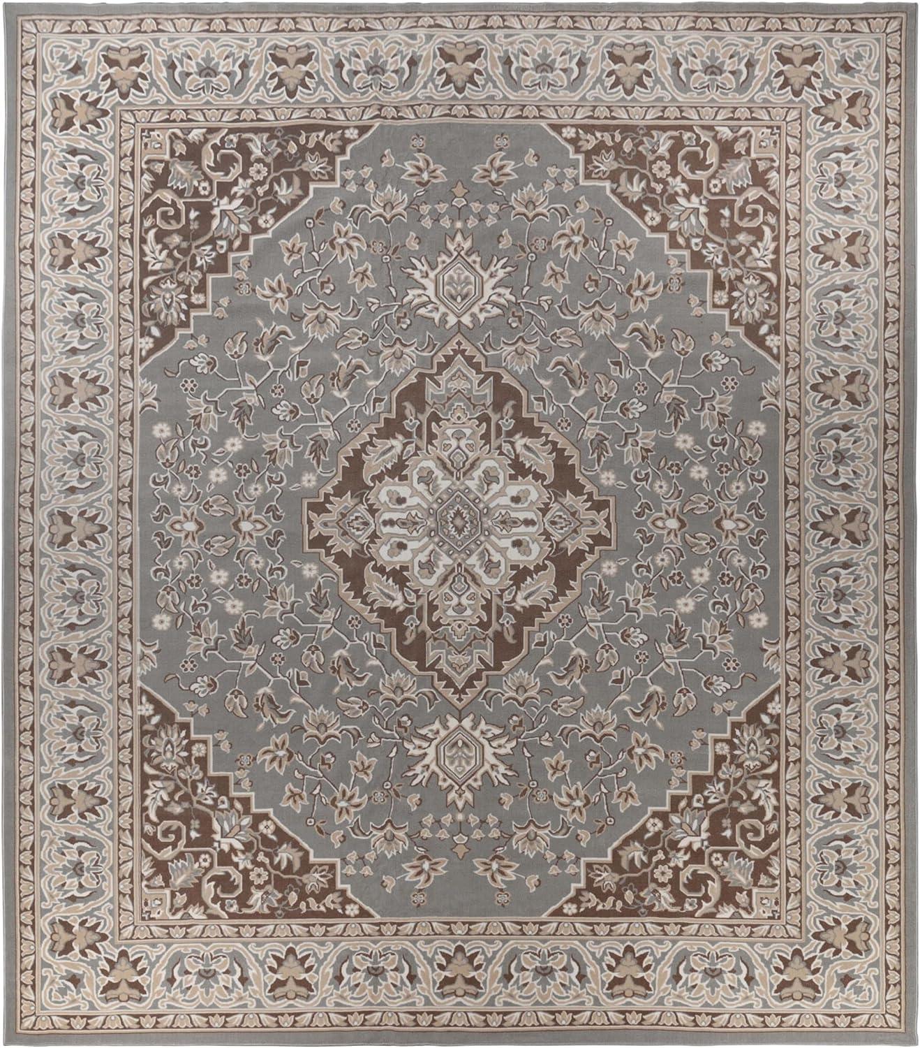 Superior Glendale Indoor Area Rug, 12' x 15', Gray