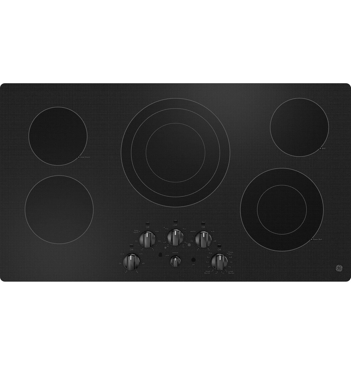 GE Appliances 36.13" Electric Cooktop with 5 Elements