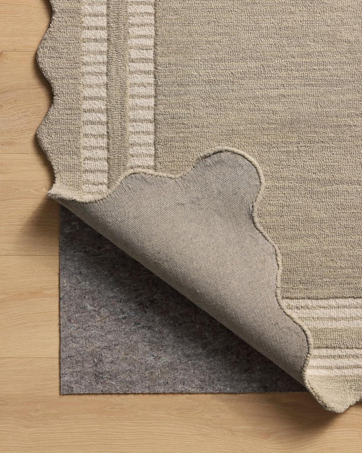 Chris Loves Julia x Loloi Scottie Fog / Ivory Area Rug